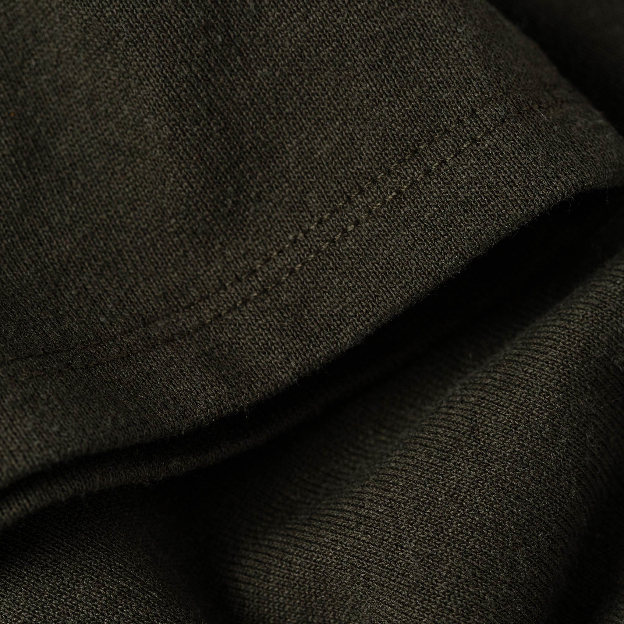 The Short Sleeve Heavy Bag Henley in Cypress - Image 6