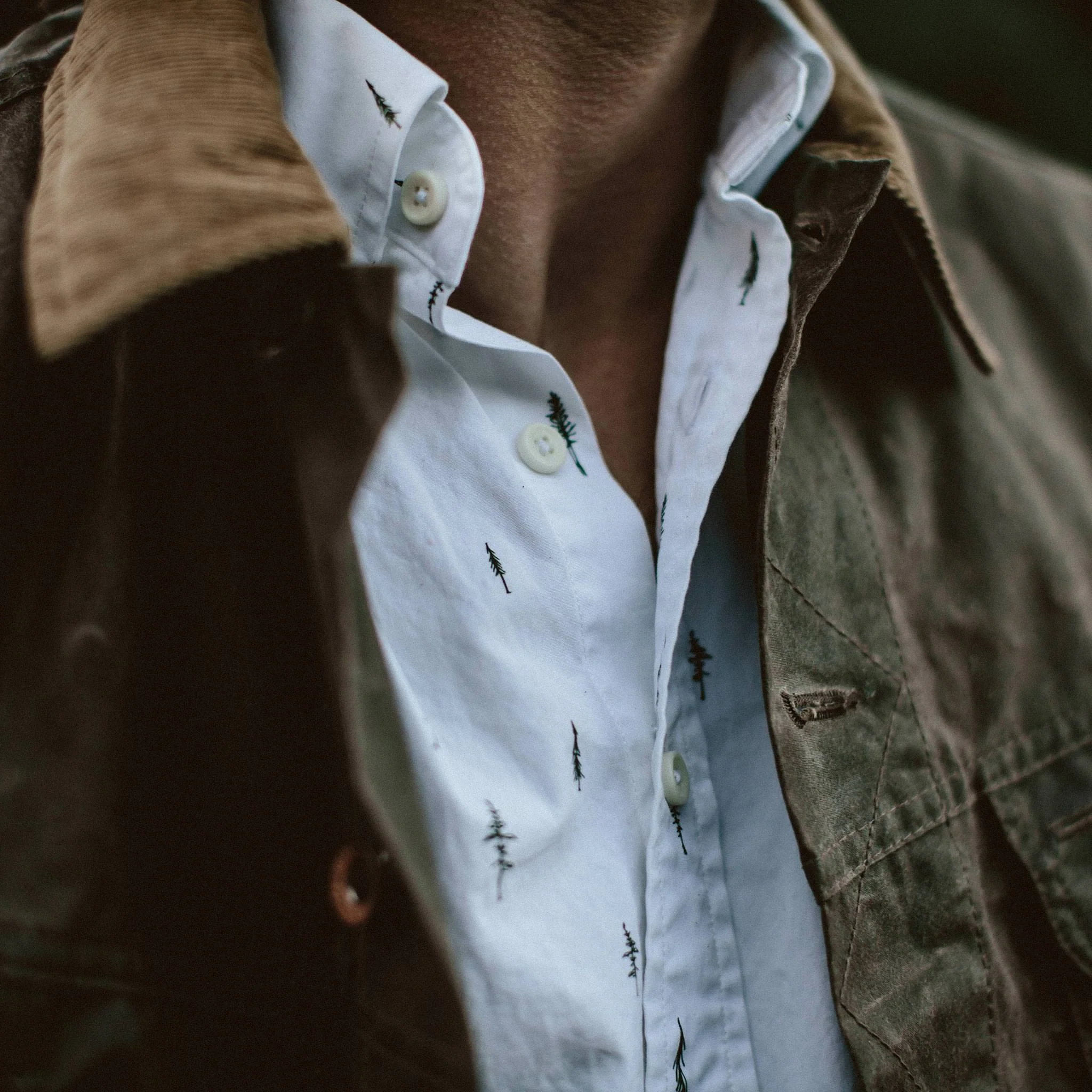 The Short Sleeve Jack in Tree Top Poplin - Image 6