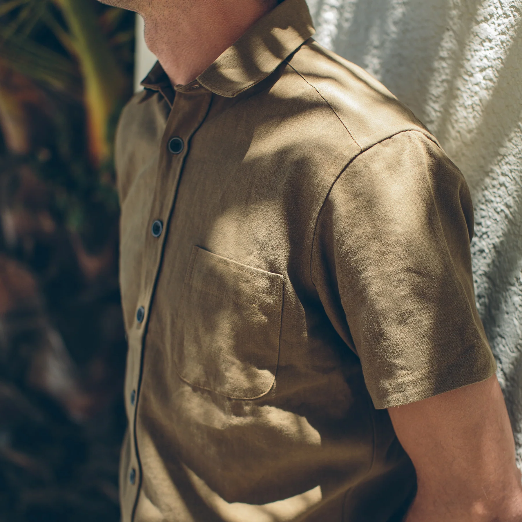 The Short Sleeve Mechanic in Tobacco - Image 2