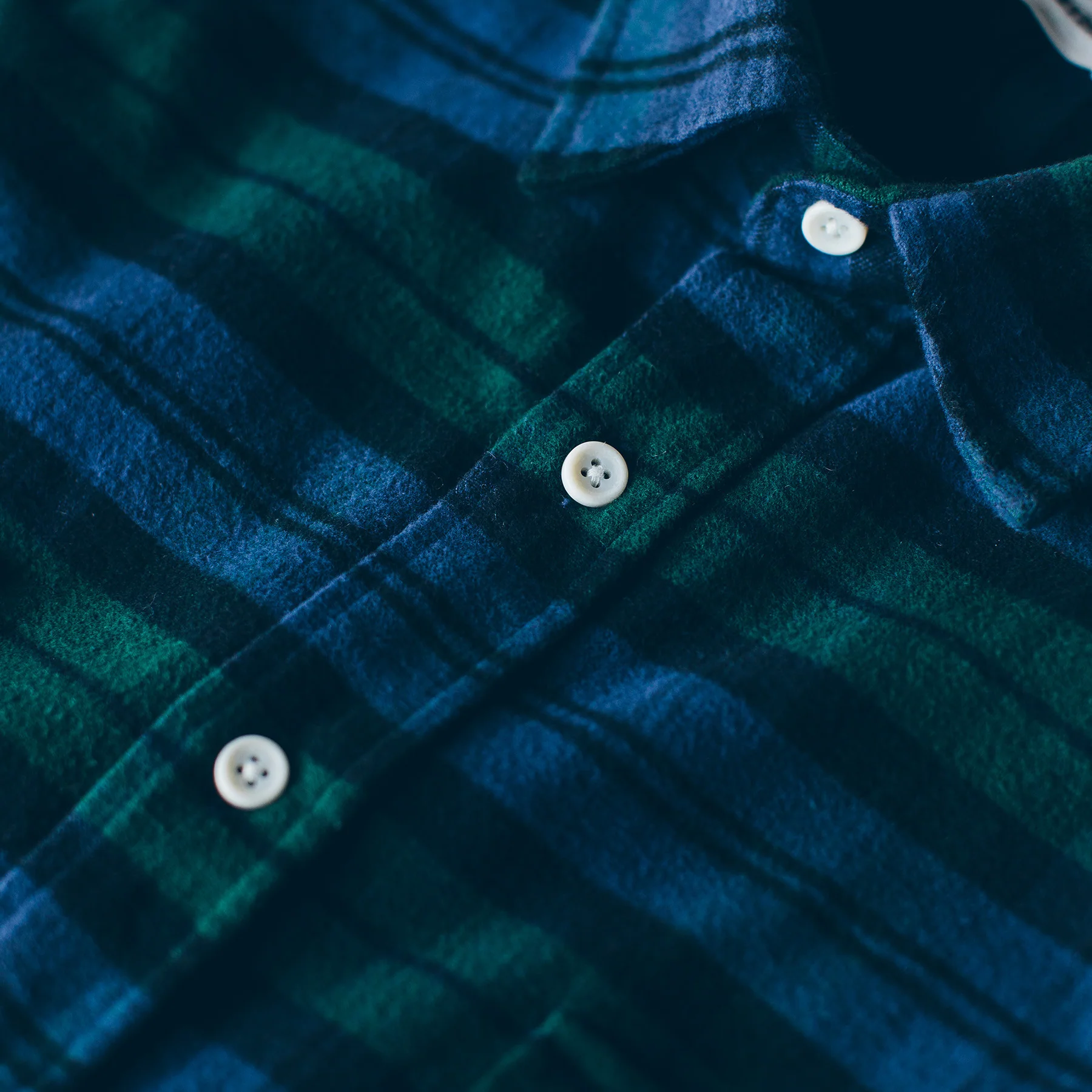 The Sierra Shirt in Blackwatch Plaid - Image 3