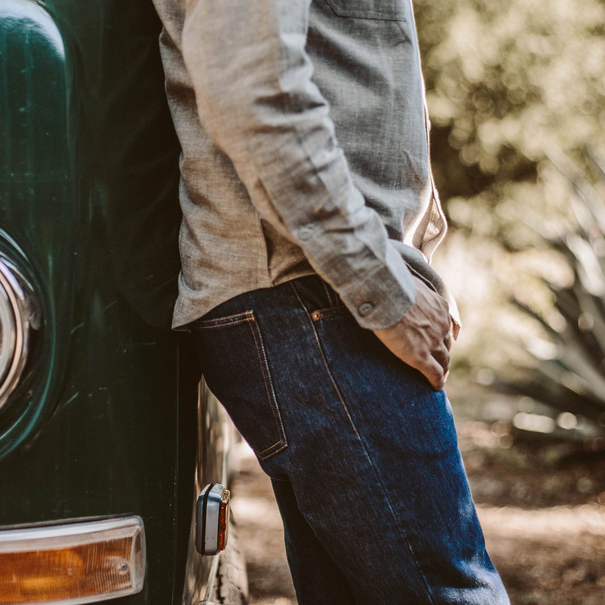 The Slim Jean in 3 Month Rinse Selvage - Image 4