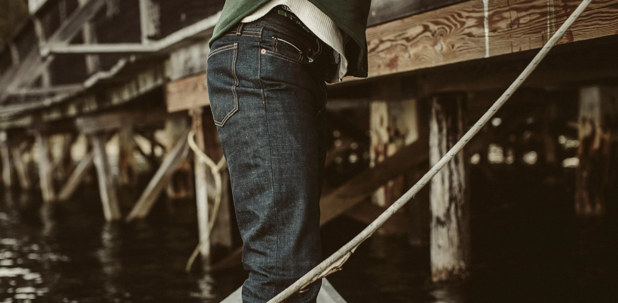 The Slim Jean in Cone Mills Era Selvage - Image 10