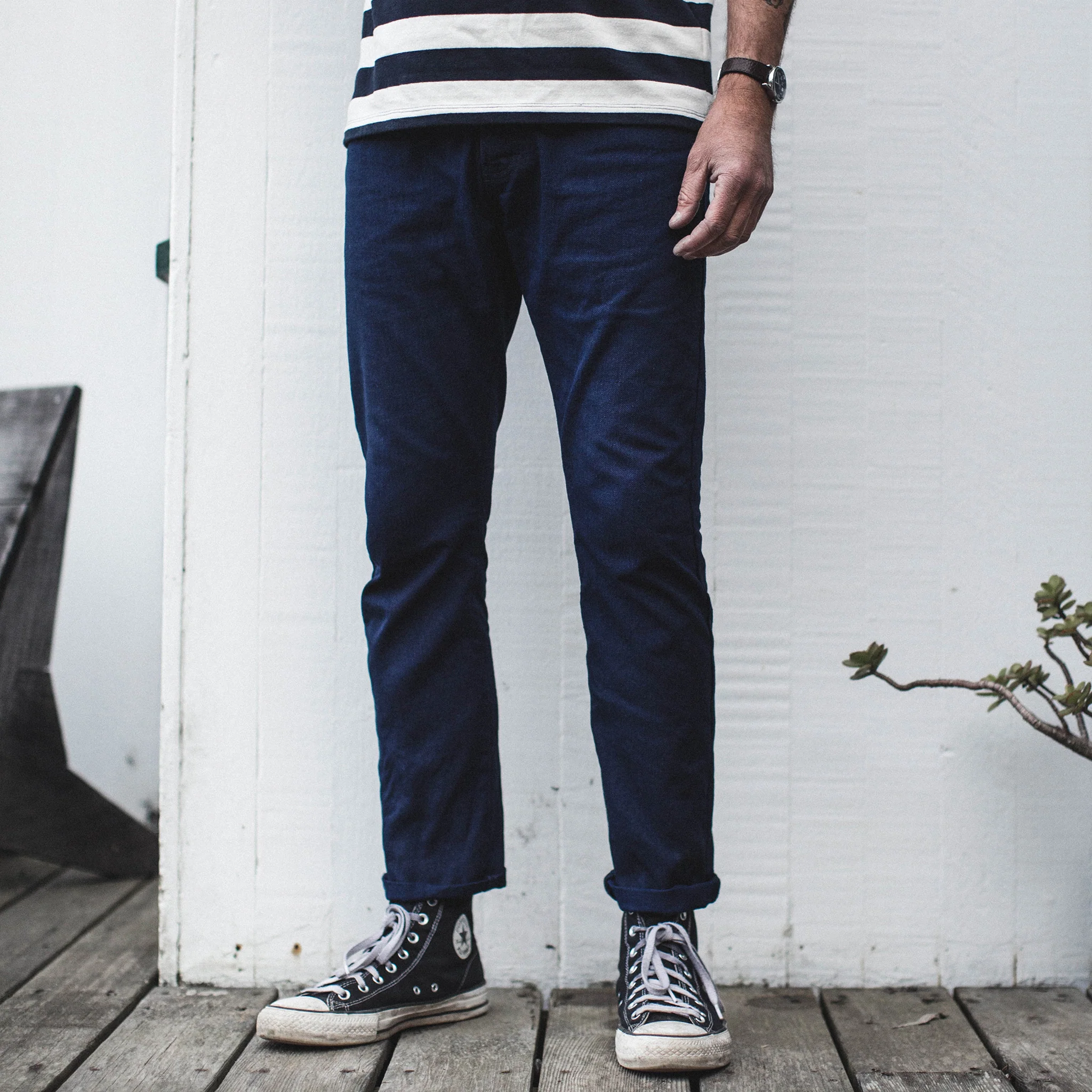 The Slim Jean in Double Indigo Standard - Image 6