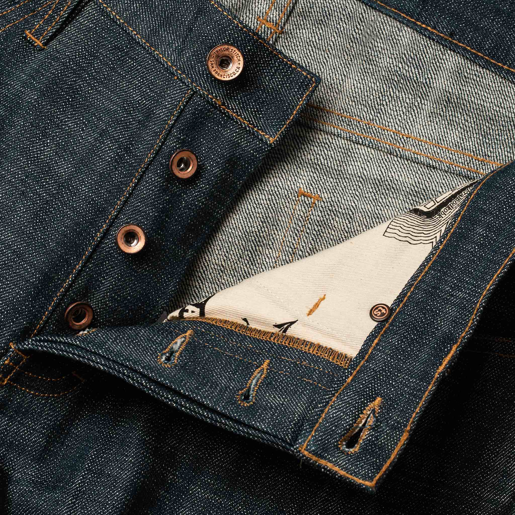 The Slim Jean in Green Cast Selvage - Image 7