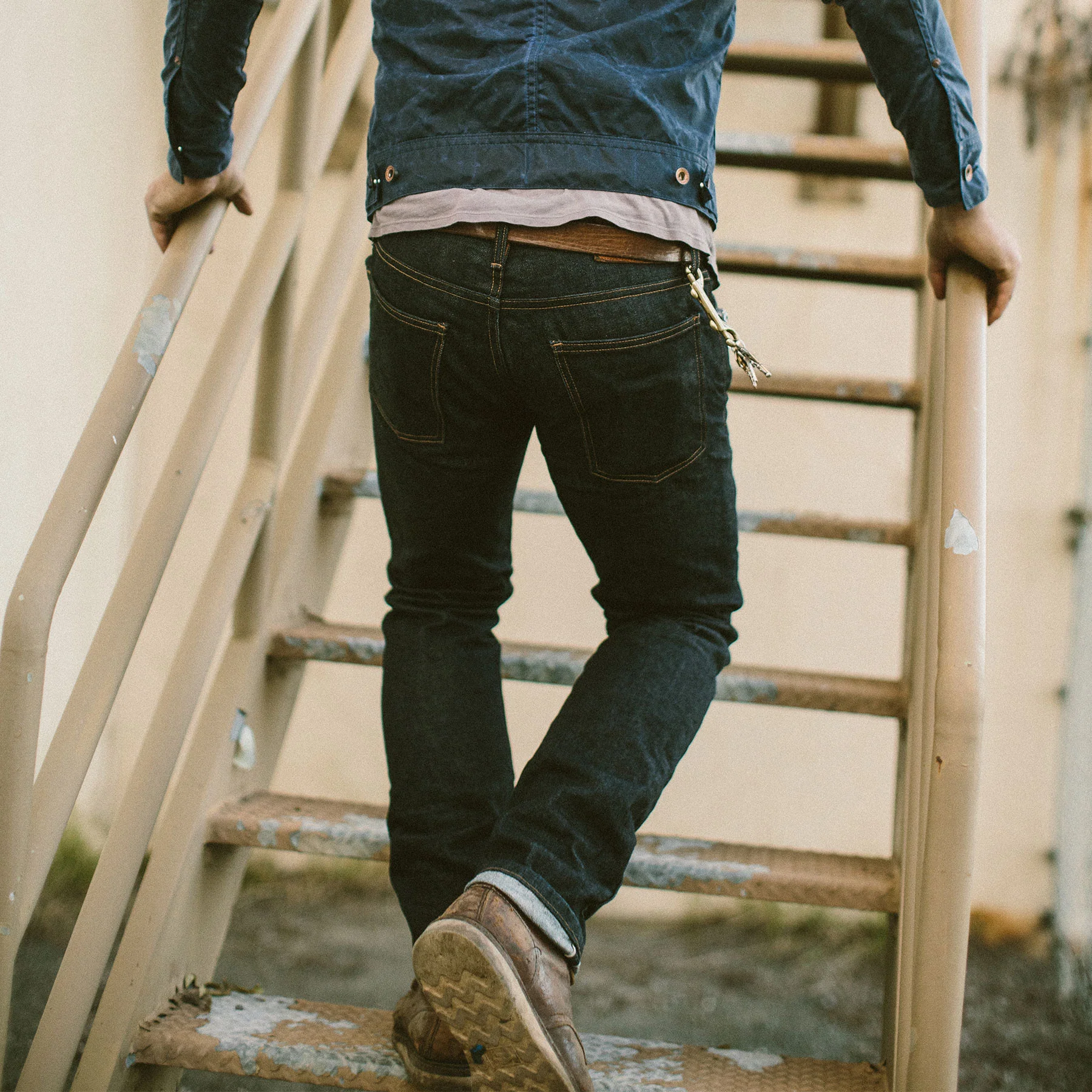 The Slim Jean in Kaihara Mills Selvage - Image 2