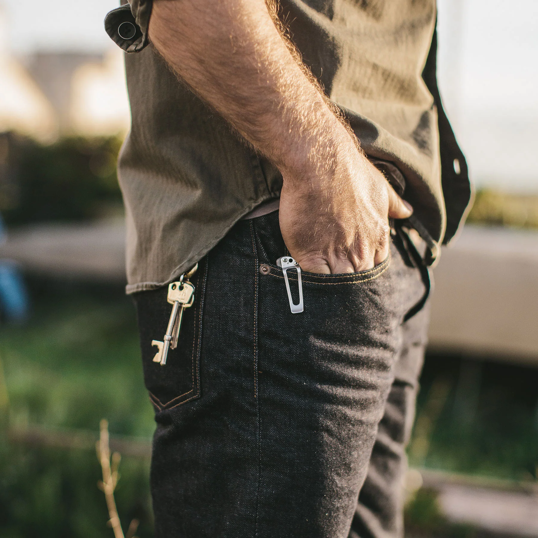 The Slim Jean in Kaihara Mills Selvage - Image 7