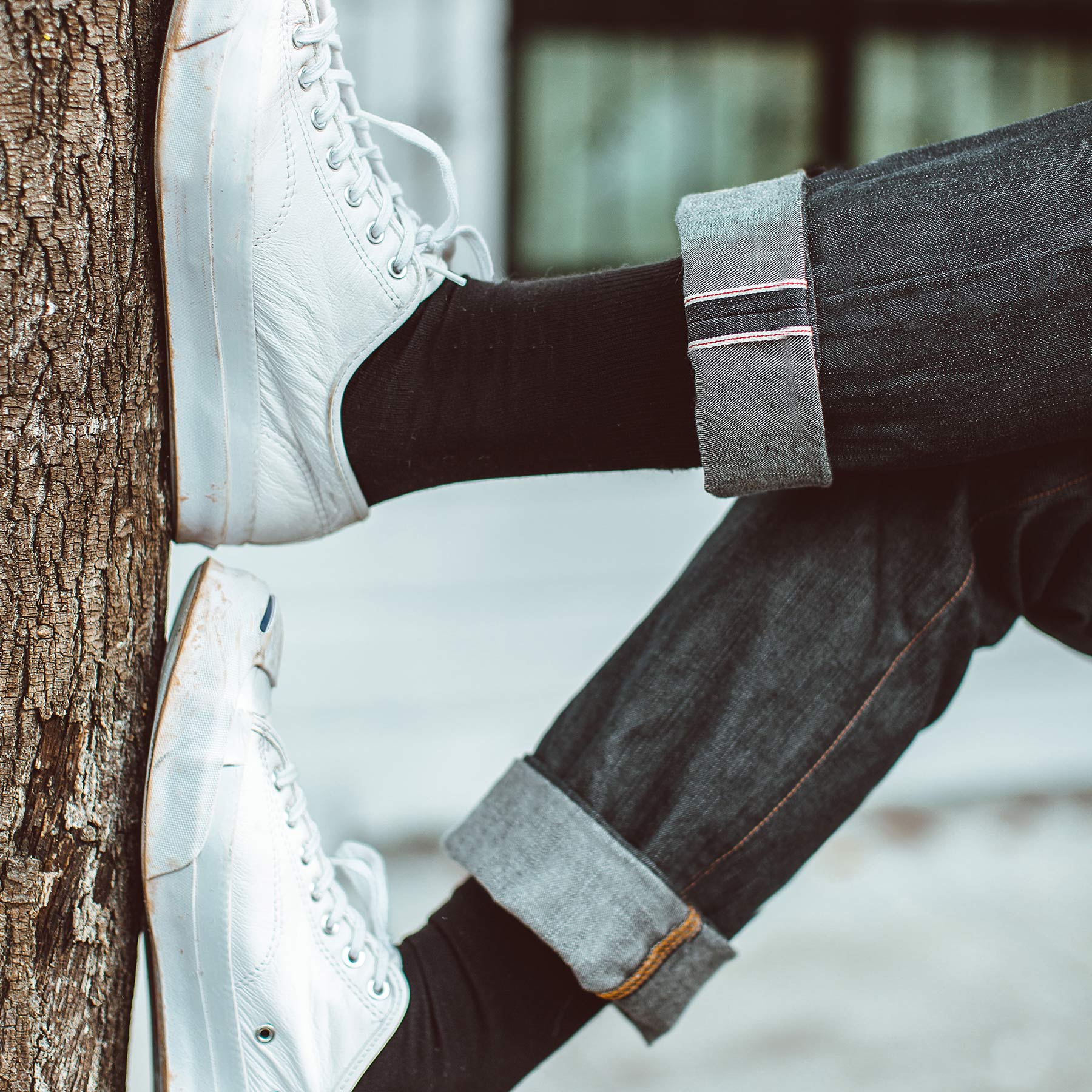The Slim Jean in Kurabo Slub Denim - Image 3
