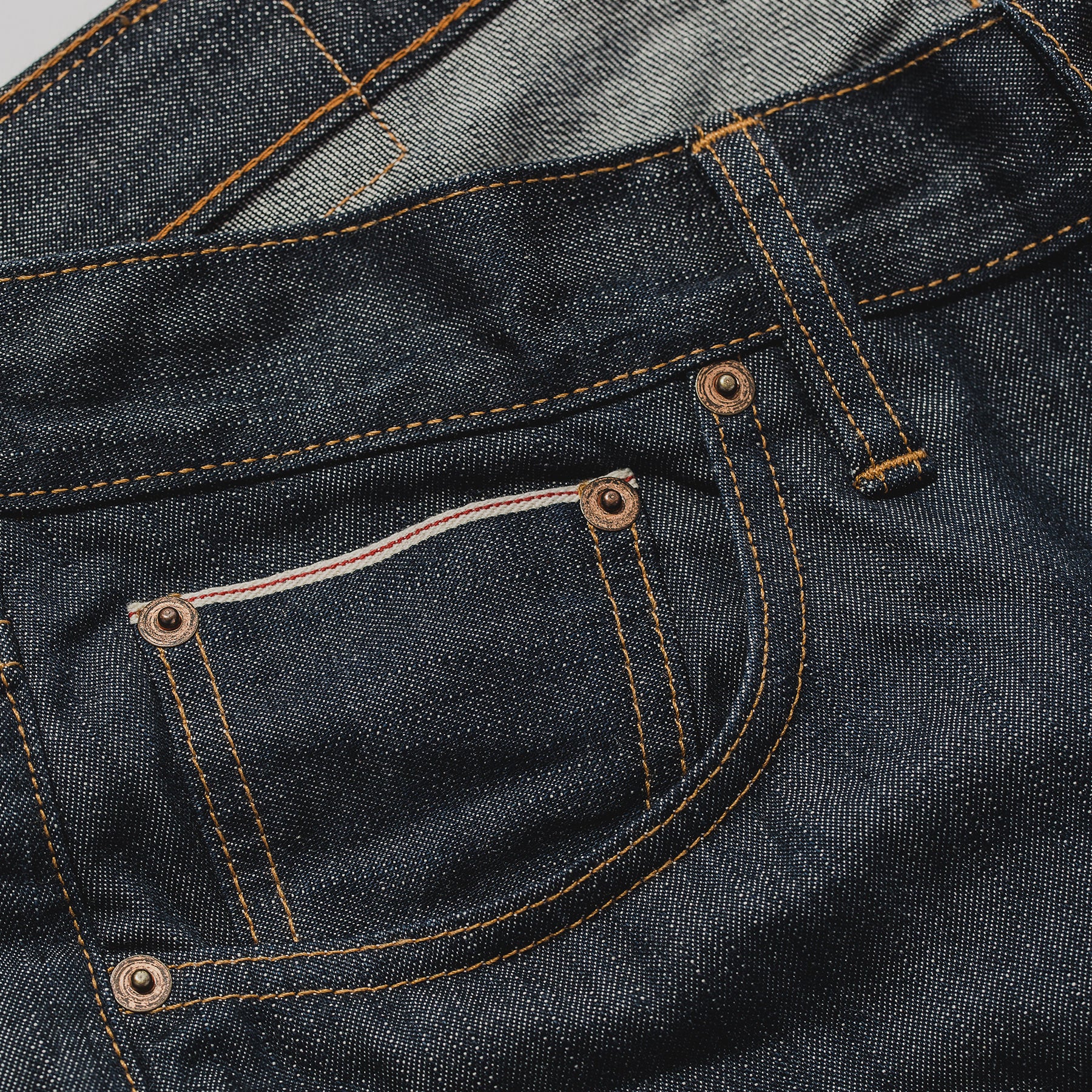 The Slim Jean in Kurabo Slub Denim - Image 7