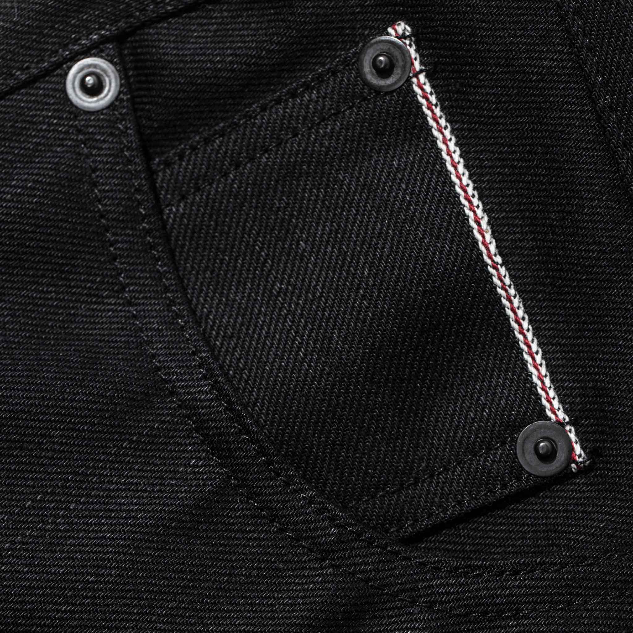 The Slim Jean in Kuroki Mills Black Selvage - Image 6