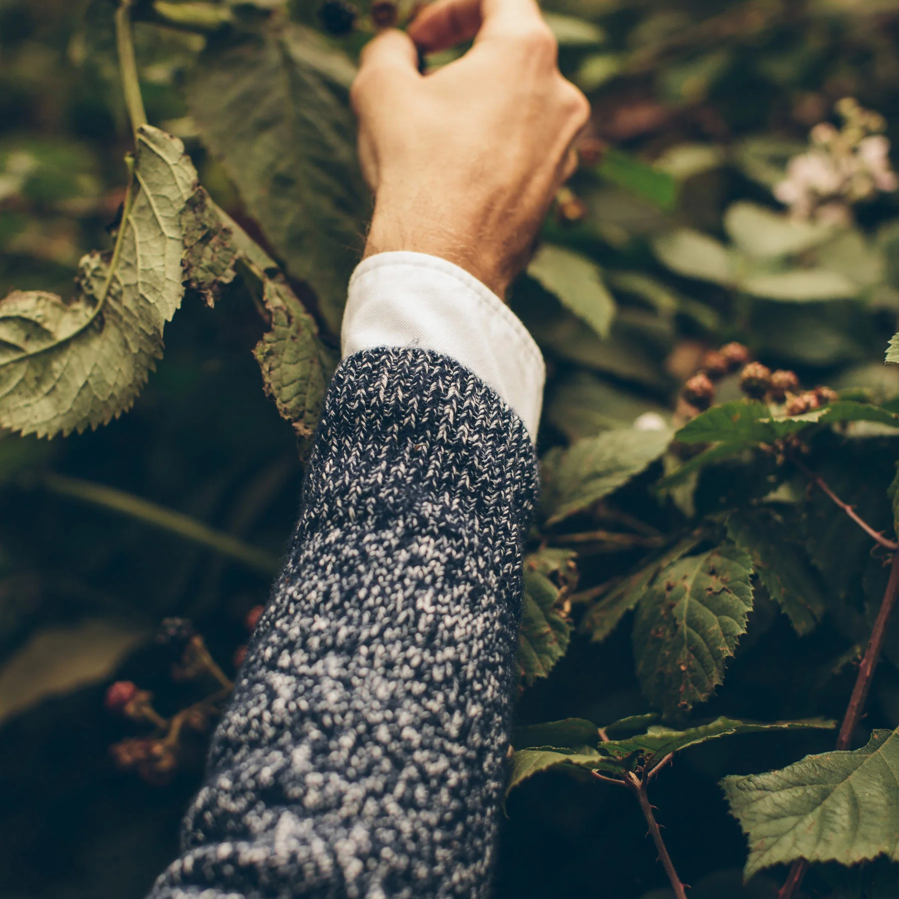 The Summit Sweater in Navy - Image 5