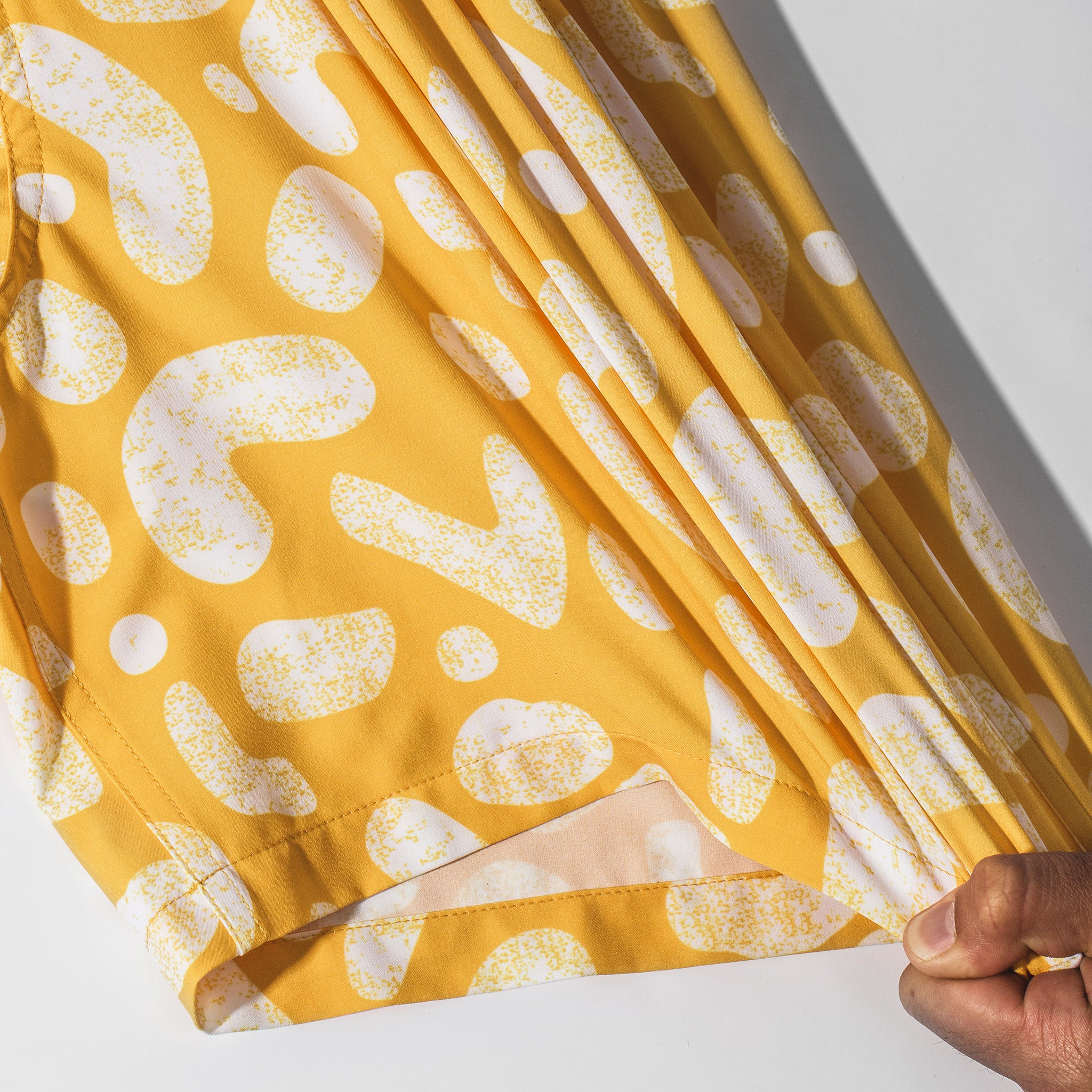 The Yuba Trunk in Yellow Print - Image 9