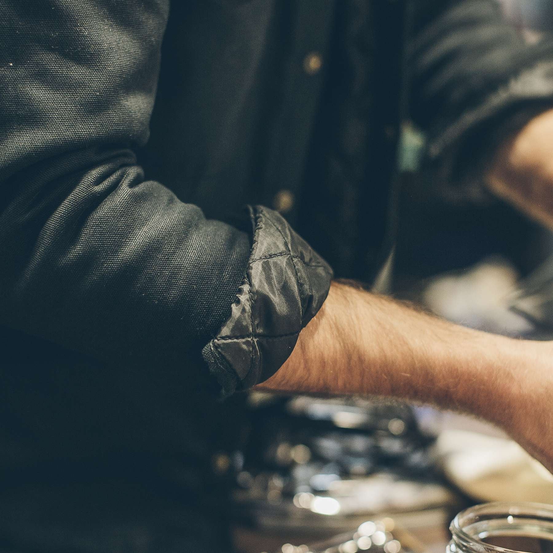 The Task Jacket in Black Canvas - Image 7