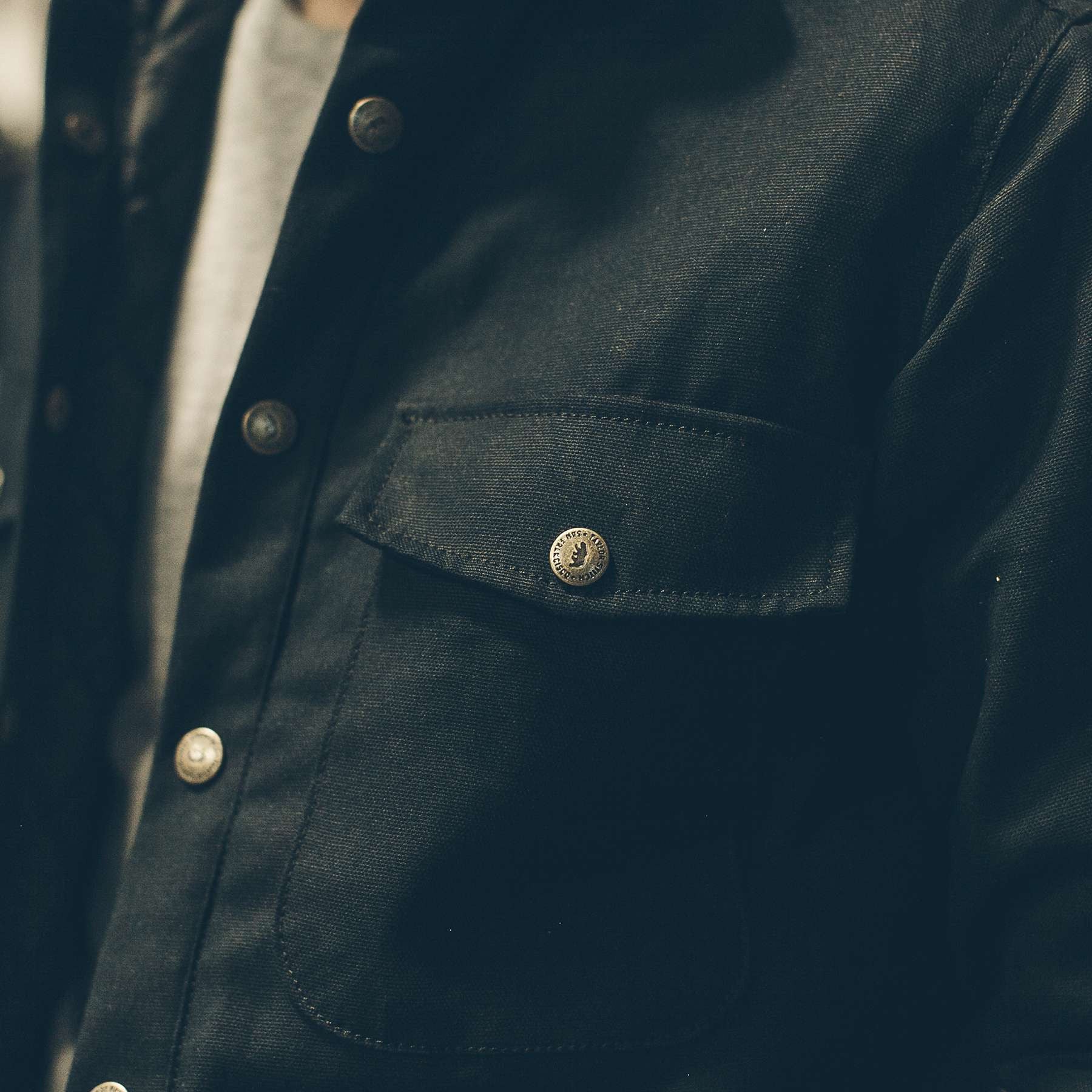 The Task Jacket in Black Canvas - Image 8