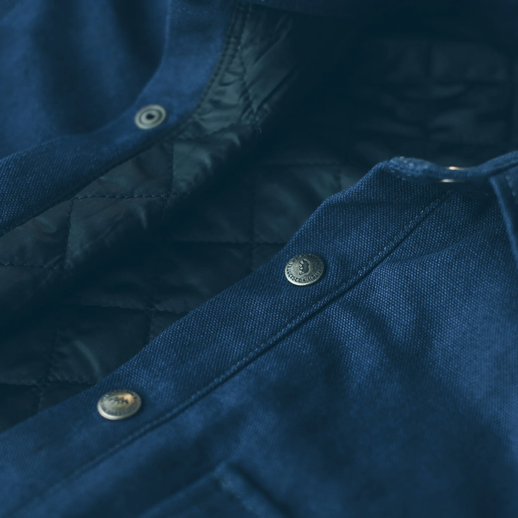 The Task Jacket in Indigo Canvas - Image 2