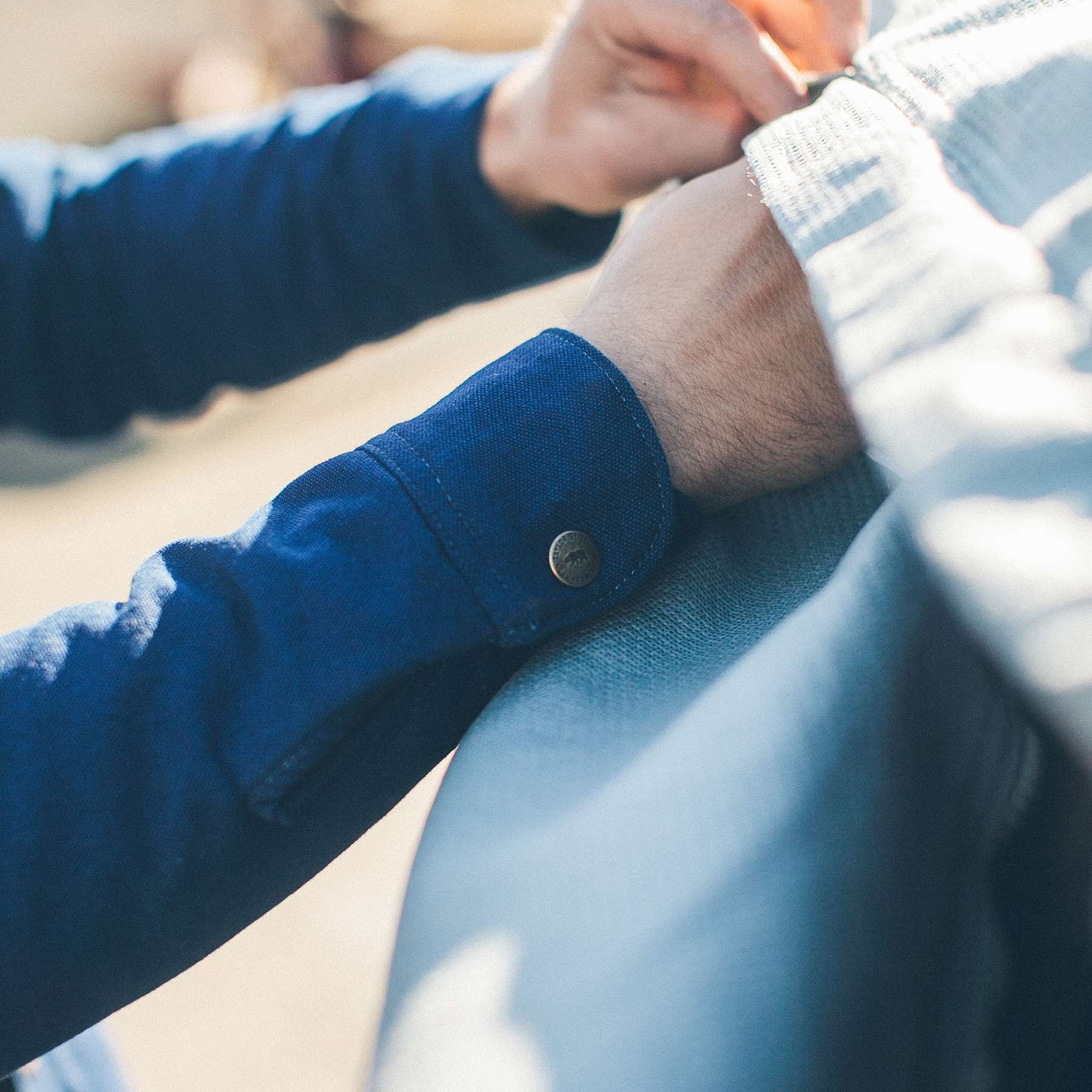 The Task Jacket in Indigo Canvas - Image 6