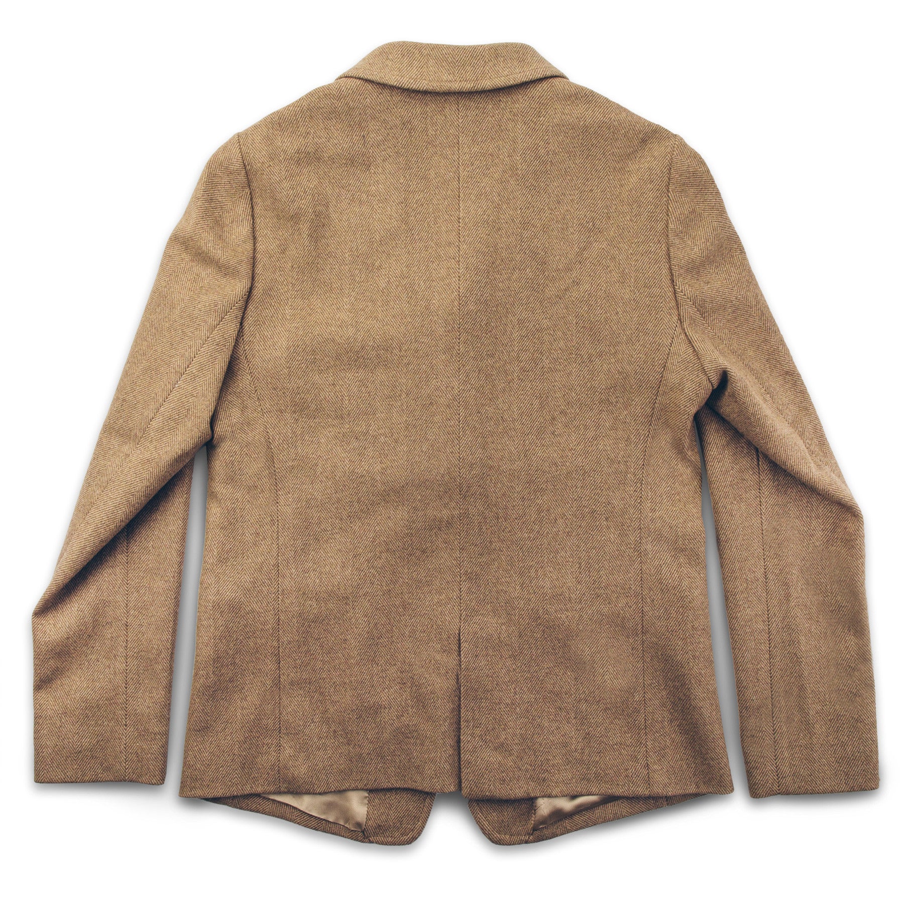The Telegraph Blazer in Camel Italian Herringbone - Image 4