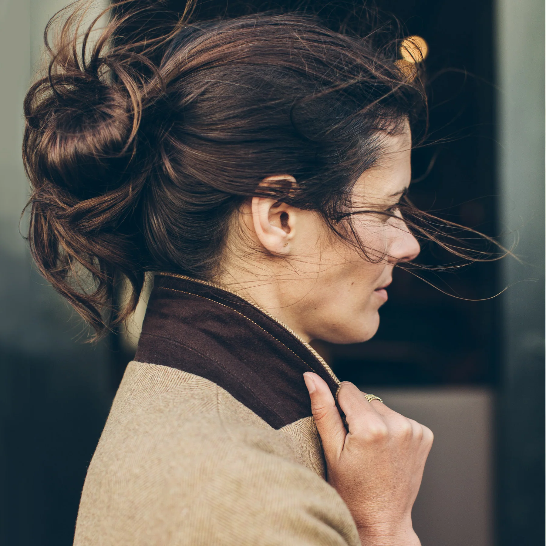 The Telegraph Blazer in Camel Italian Herringbone - Image 6