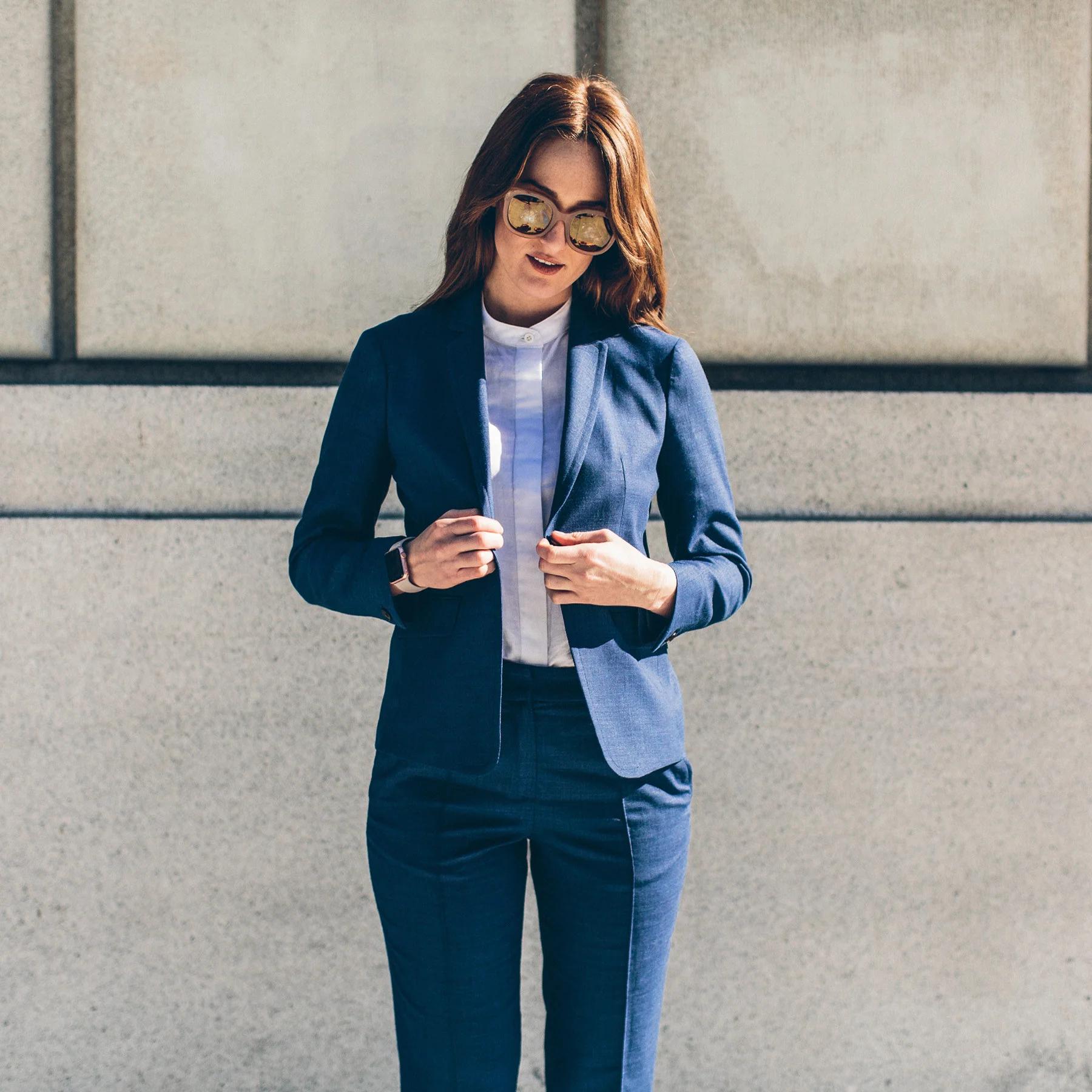 The Telegraph Blazer in Cobalt - Image 2