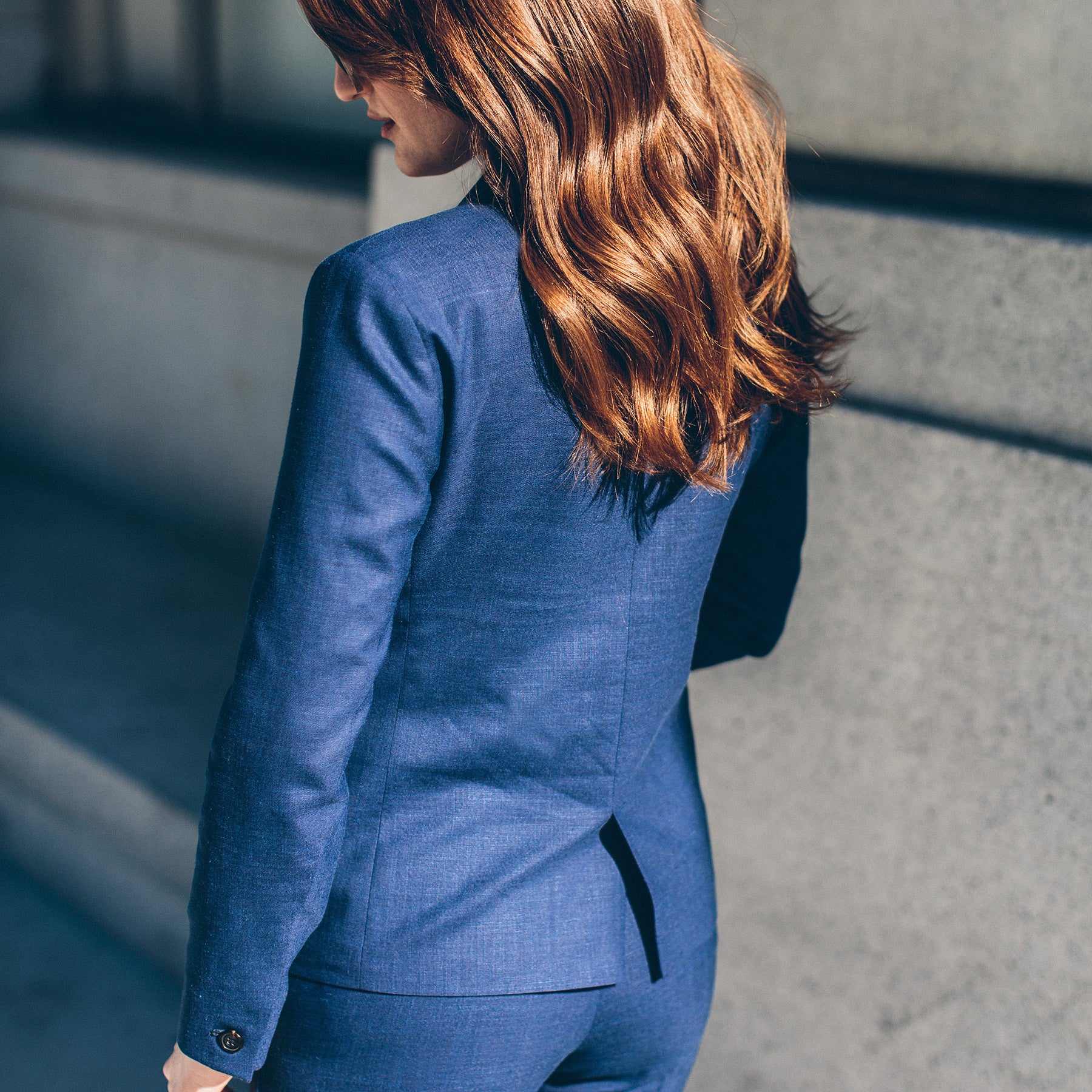 The Telegraph Blazer in Cobalt - Image 4