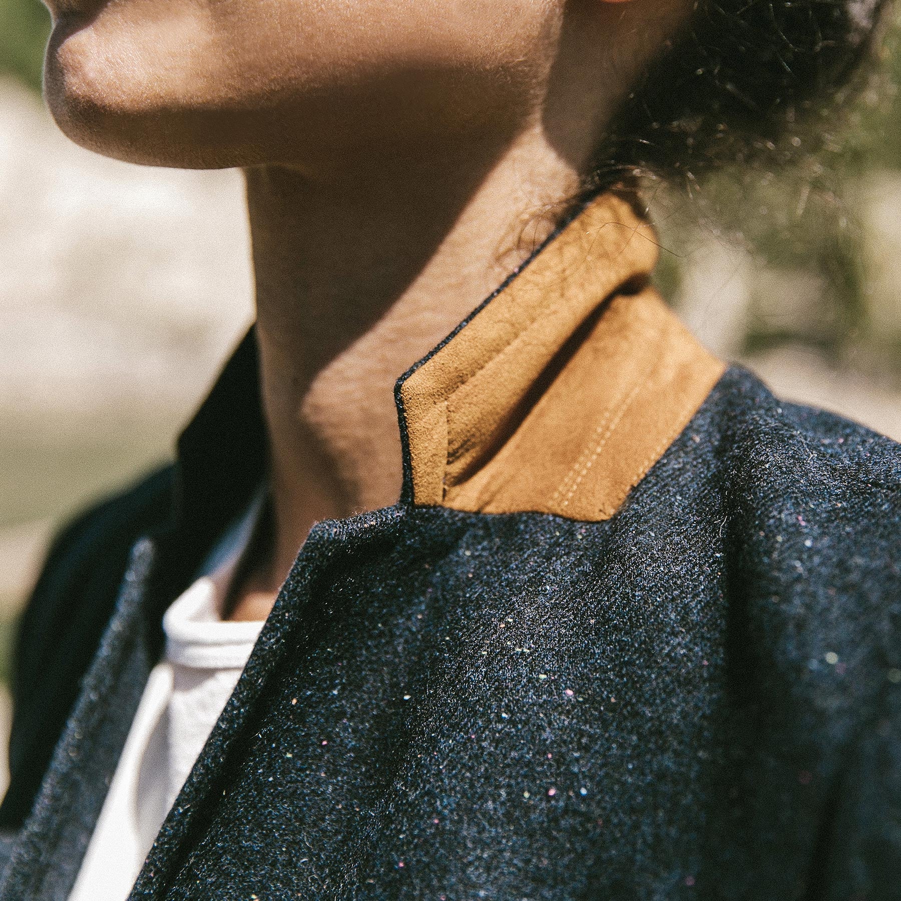 The Telegraph Blazer in Navy Donegal - Image 5