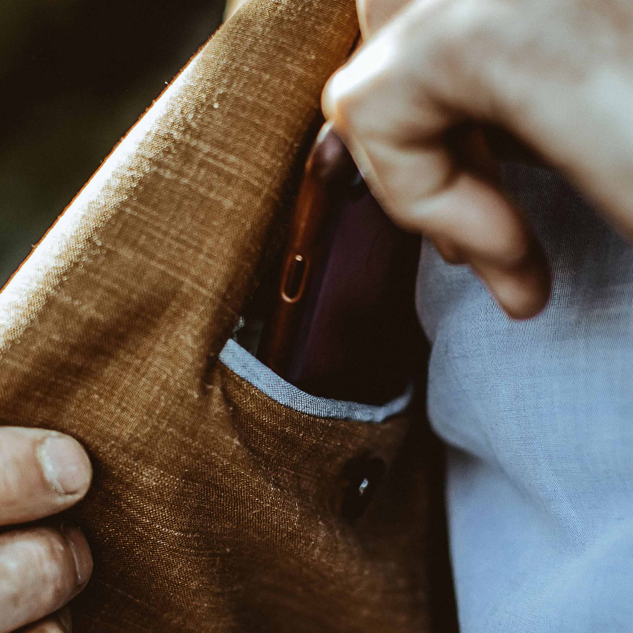 The Telegraph Jacket in British Khaki - Image 6