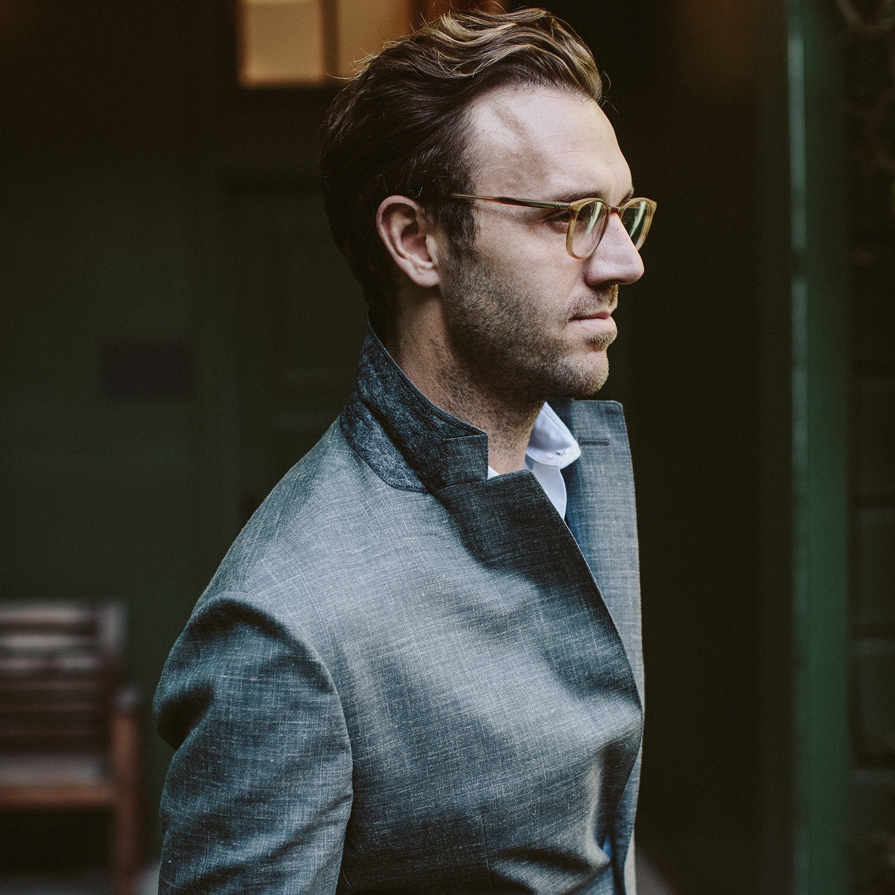 The Telegraph Jacket in Charcoal - Image 5