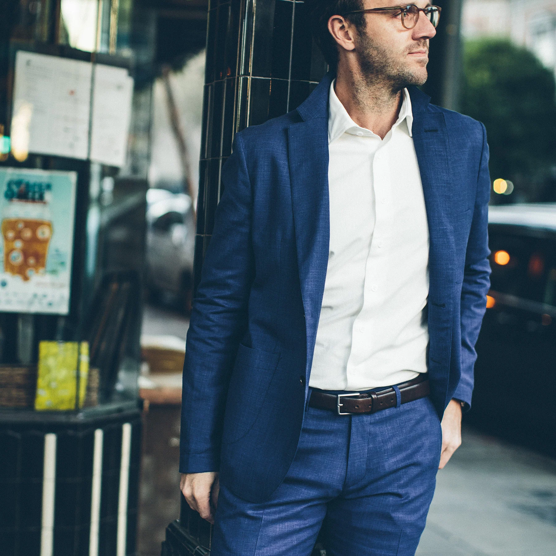 The Telegraph Jacket in Cobalt - Image 7