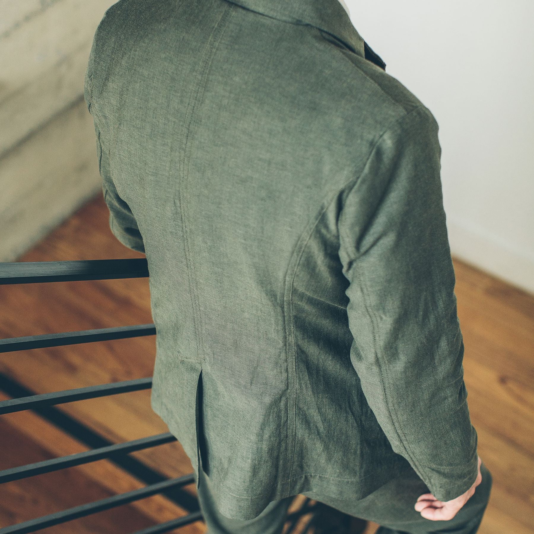 The Telegraph Jacket in Olive - Image 7