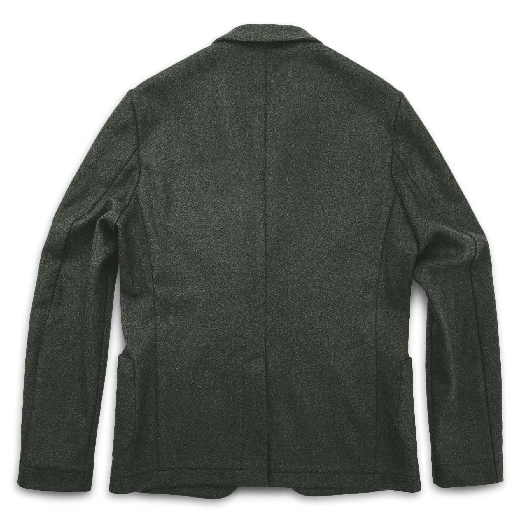 The Telegraph Jacket in Olive Wool - Image 7