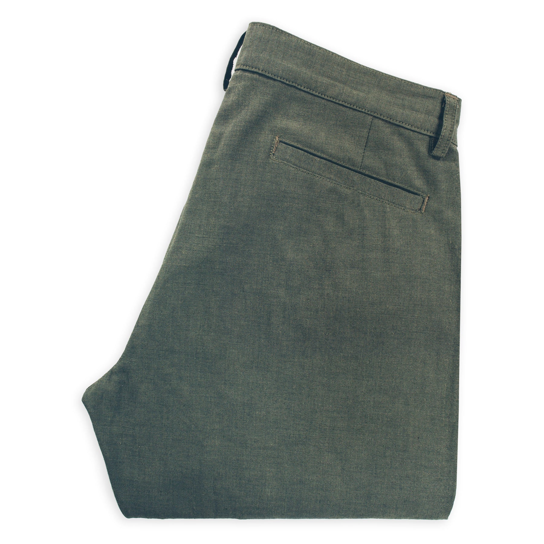 The Telegraph Trouser in Olive - Image 4