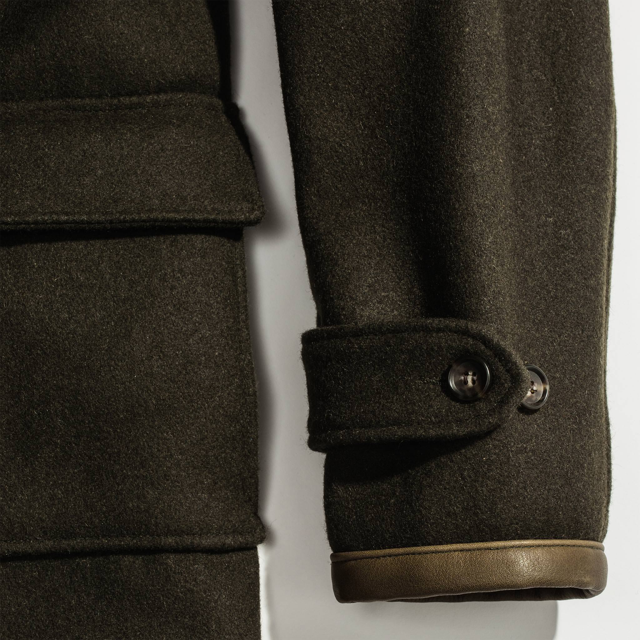 The Tomales Coat in Loden Wool - Image 13