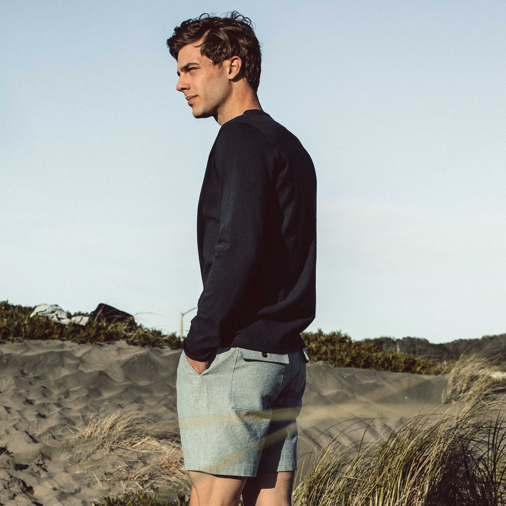The Trail Short in Midnight Slub - Image 6