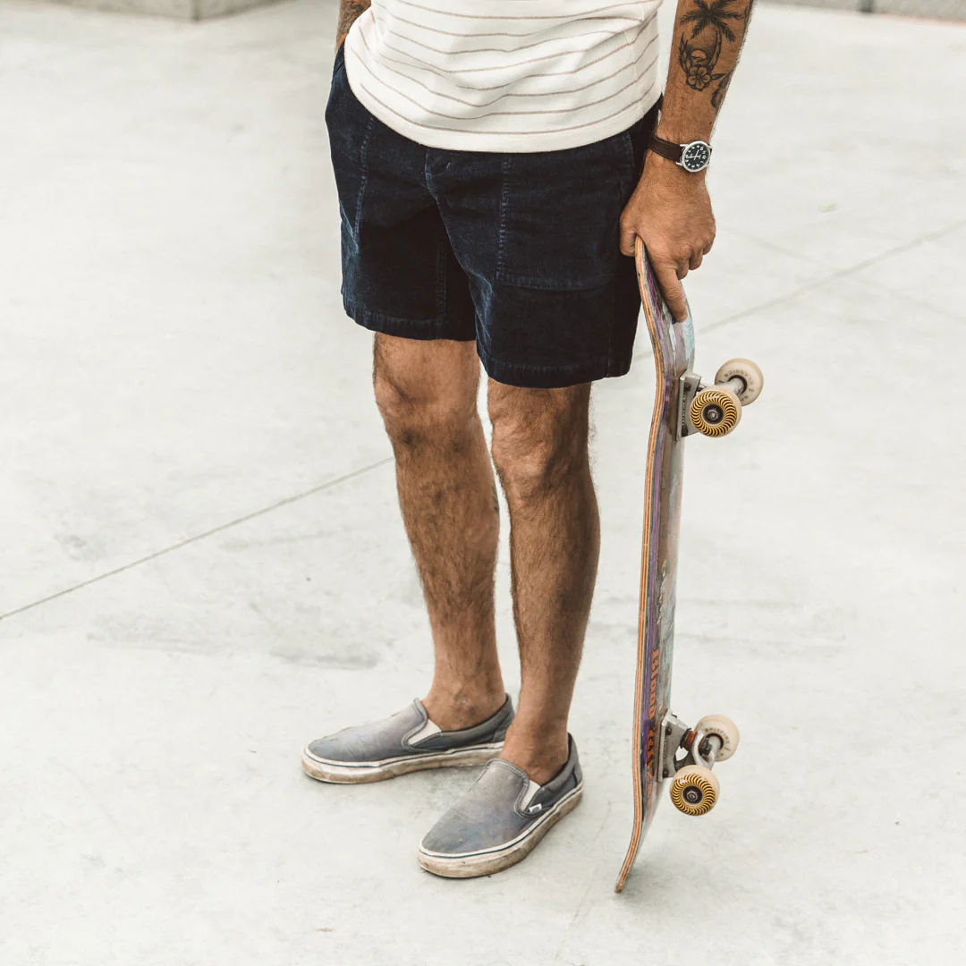 The Trail Short in Navy Cord - Image 4