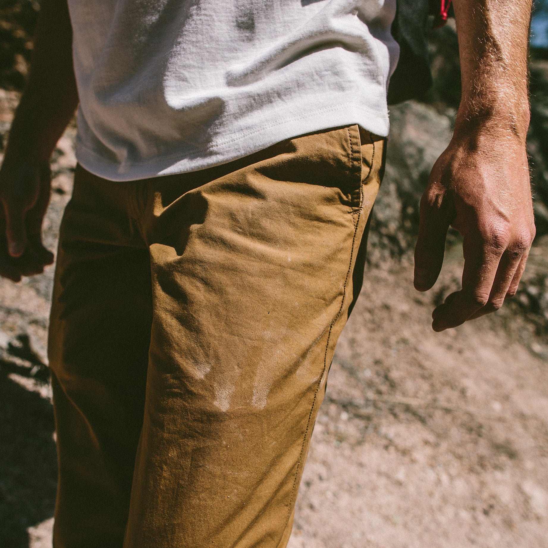 The Travel Chino in British Khaki - Image 5