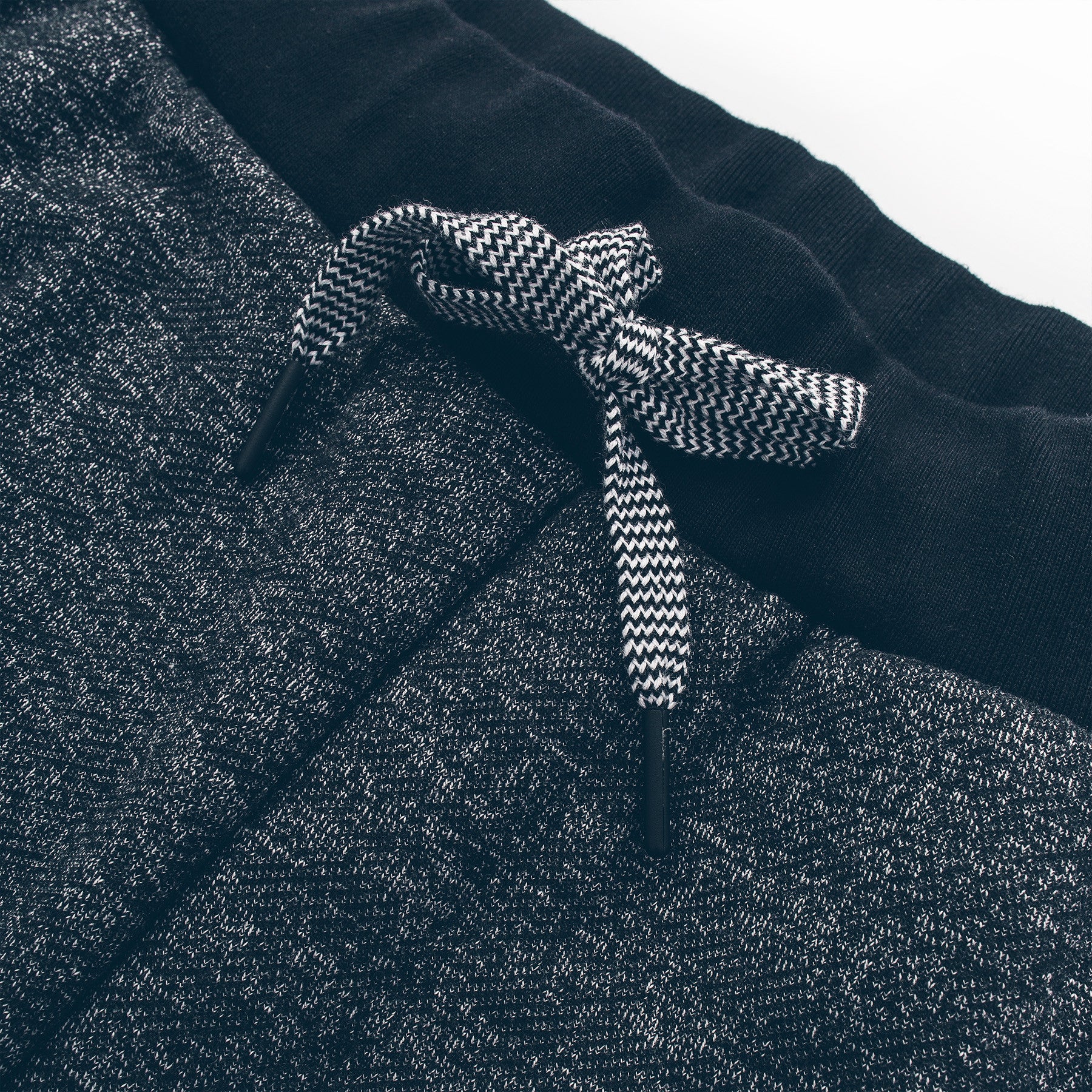 The Travel Pant in Charcoal Fleck Fleece - Image 2