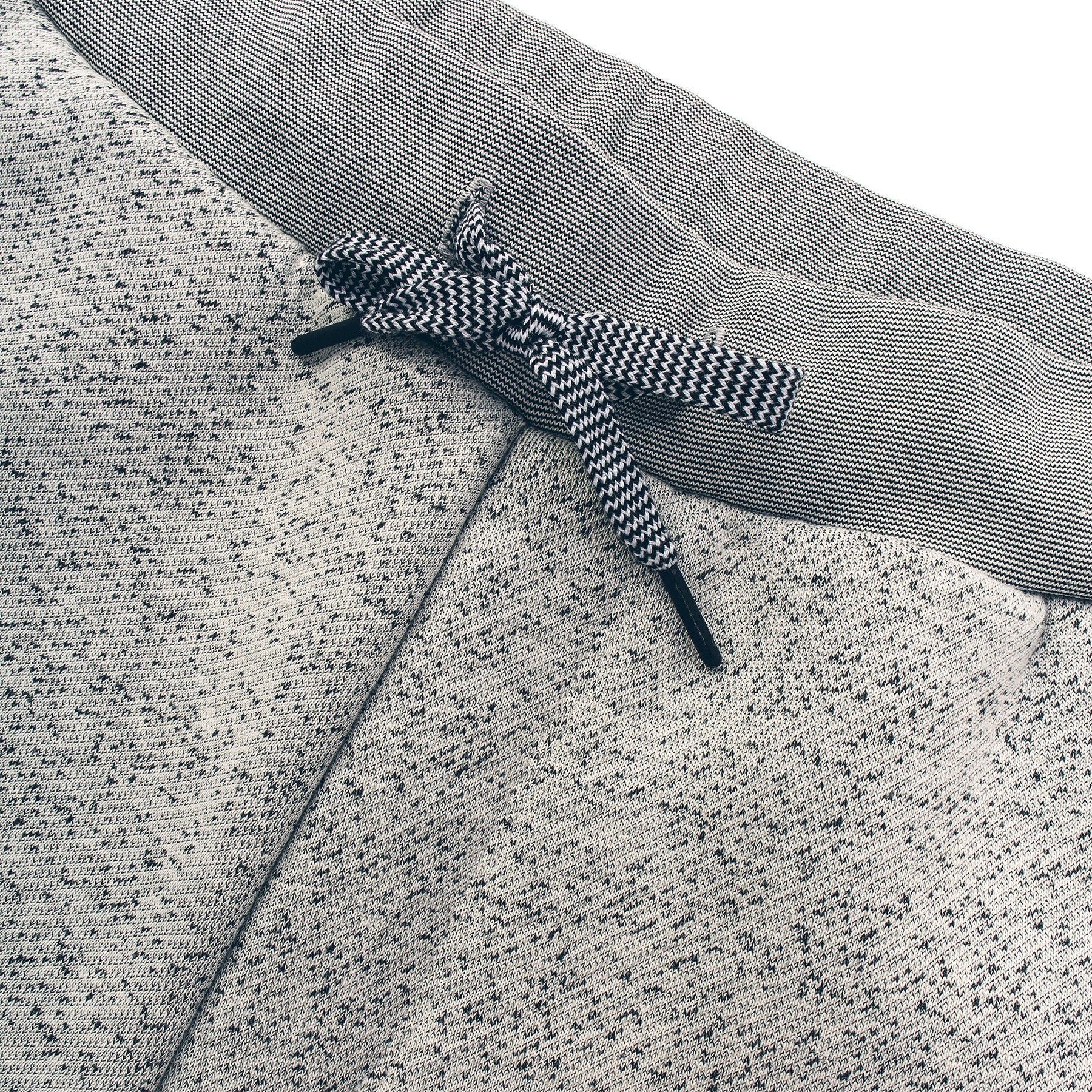 The Travel Pant in White Fleck Fleece - Image 2