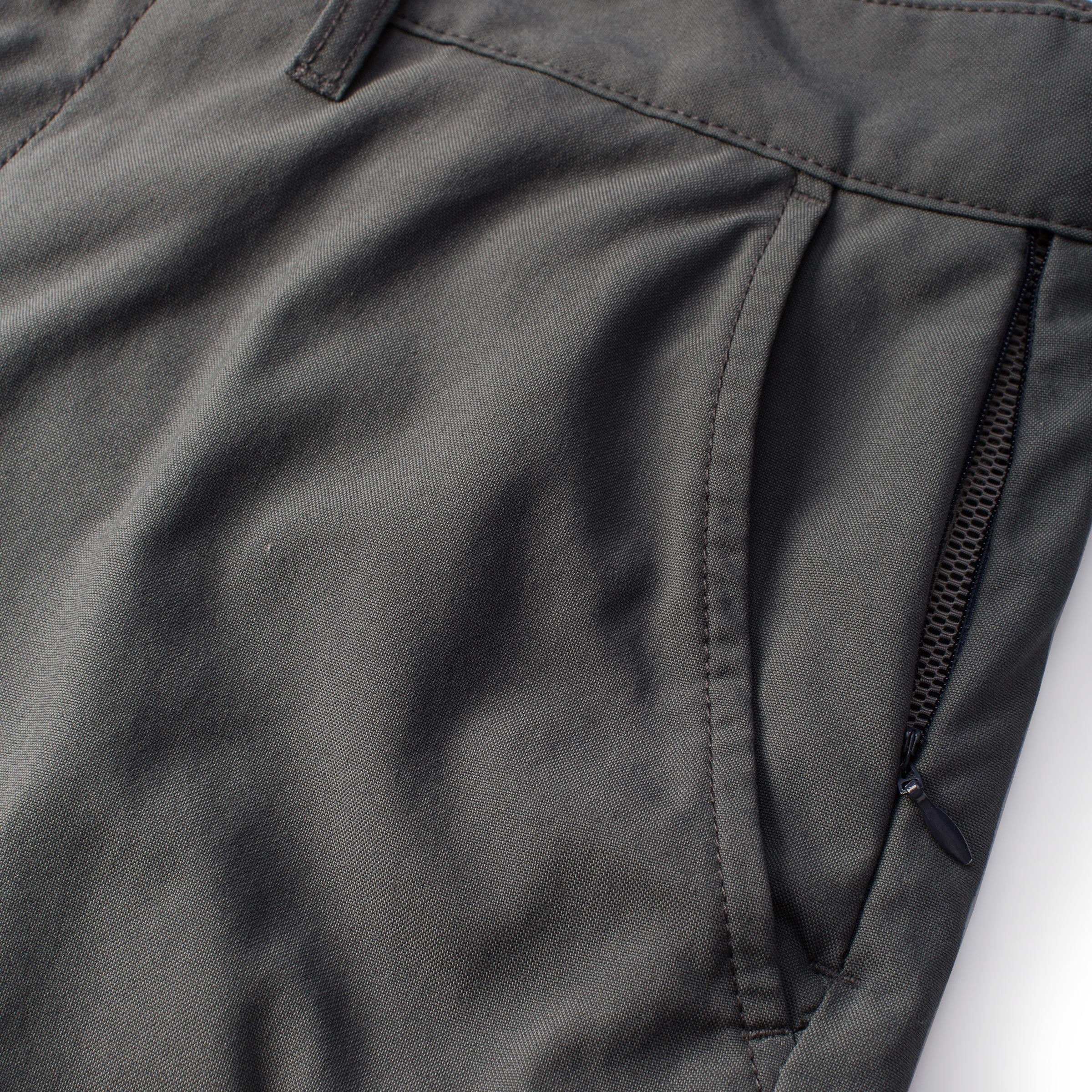 The Travel Short in Charcoal - Image 7