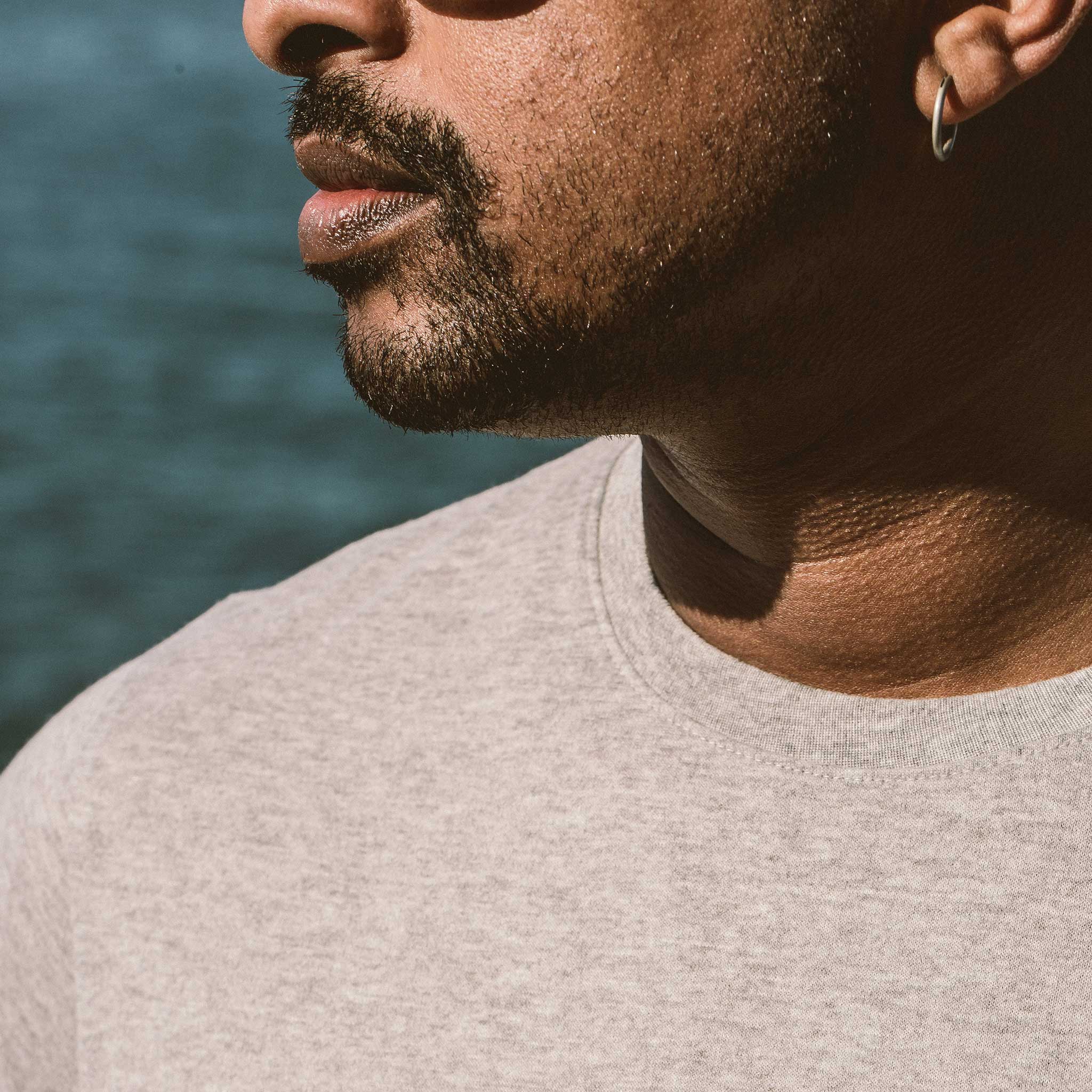 The Triblend Tee in Grey - Image 3