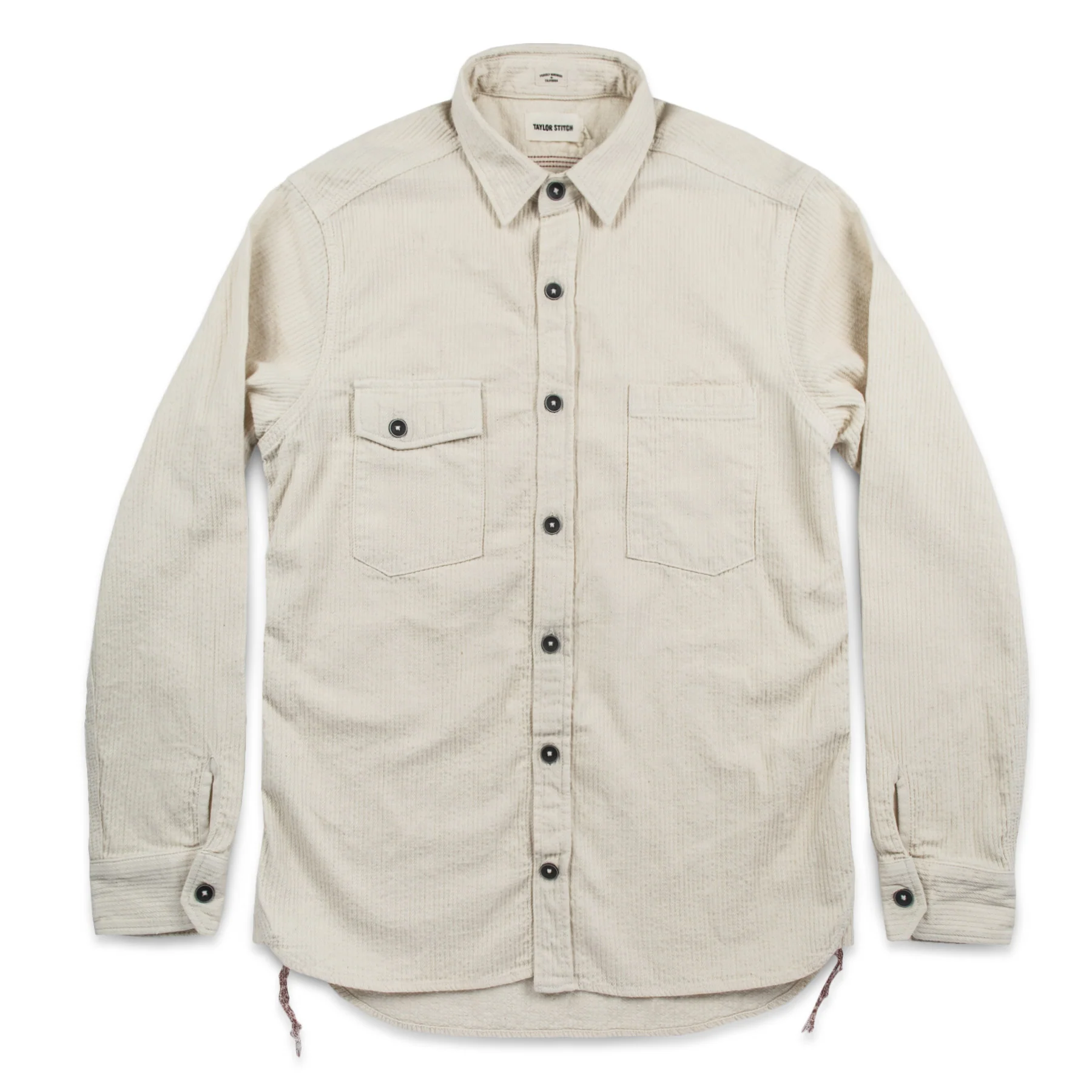 The Utility Shirt in Cone Mills Corded Natural - Image 7