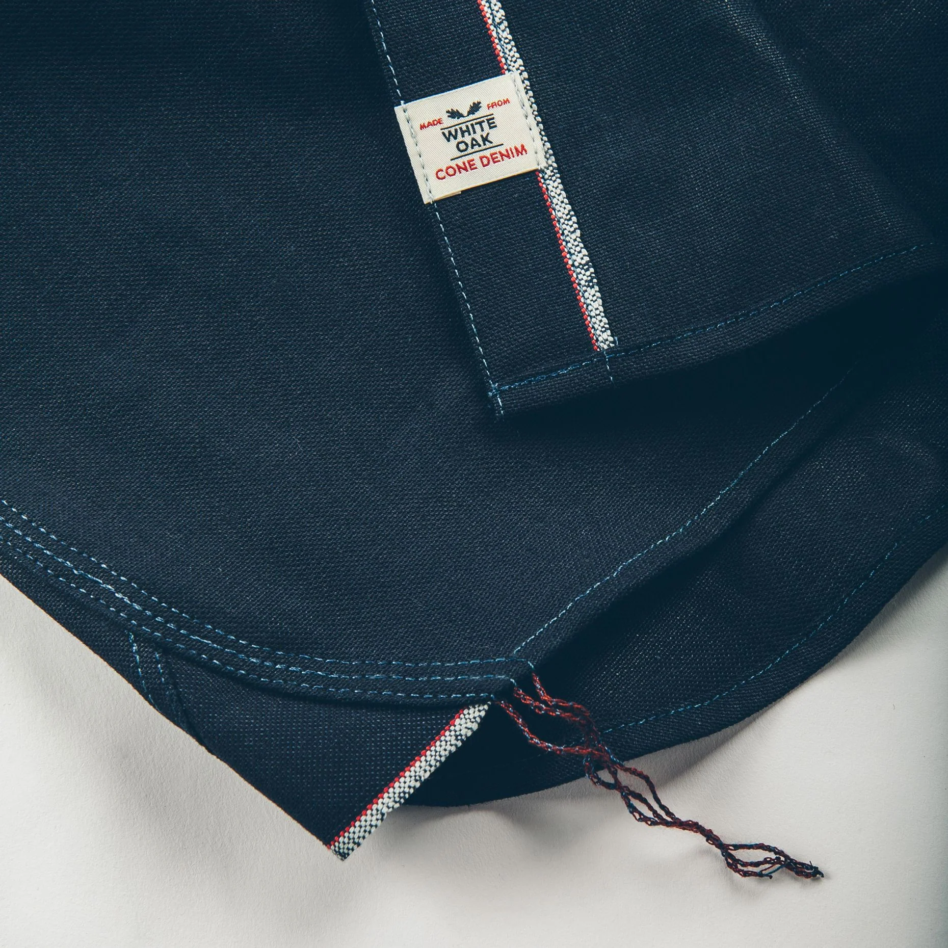 The Utility Shirt in Cone Mills Indigo Selvage Canvas - Image 8
