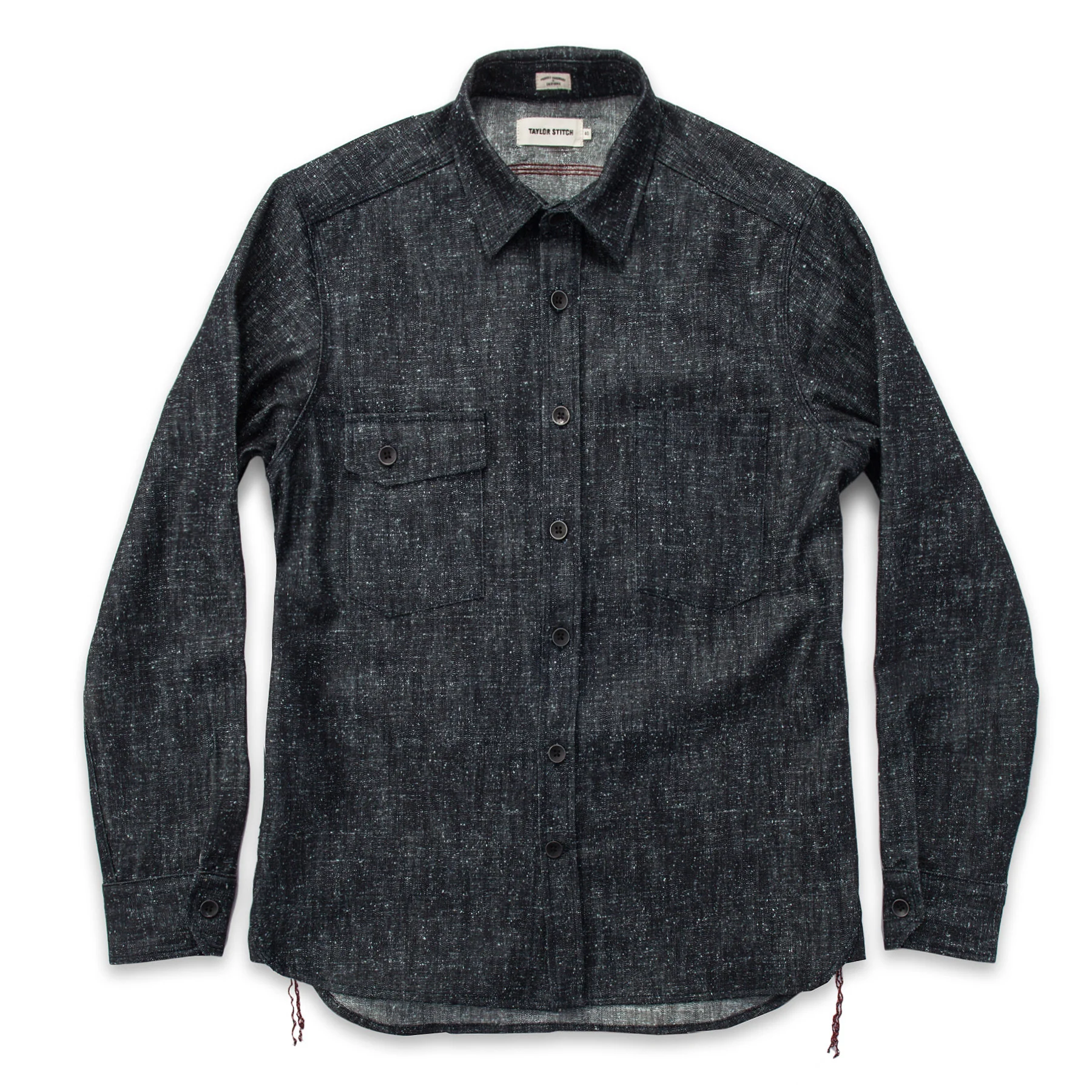 The Utility Shirt in Heavy Slub Denim - Image 7