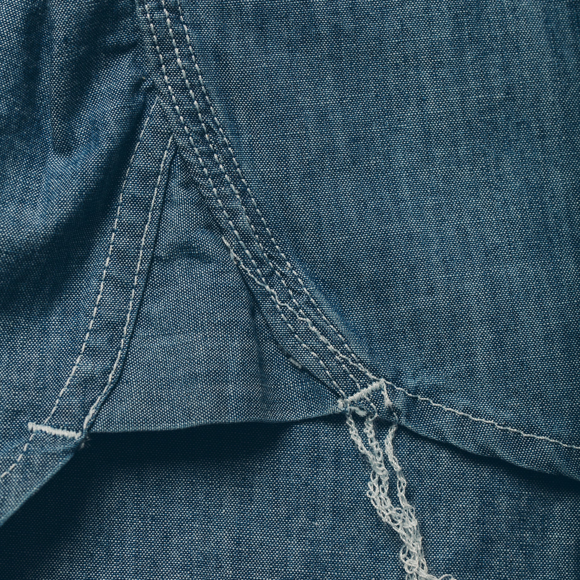 The Utility Shirt in Sea Washed Chambray - Image 6