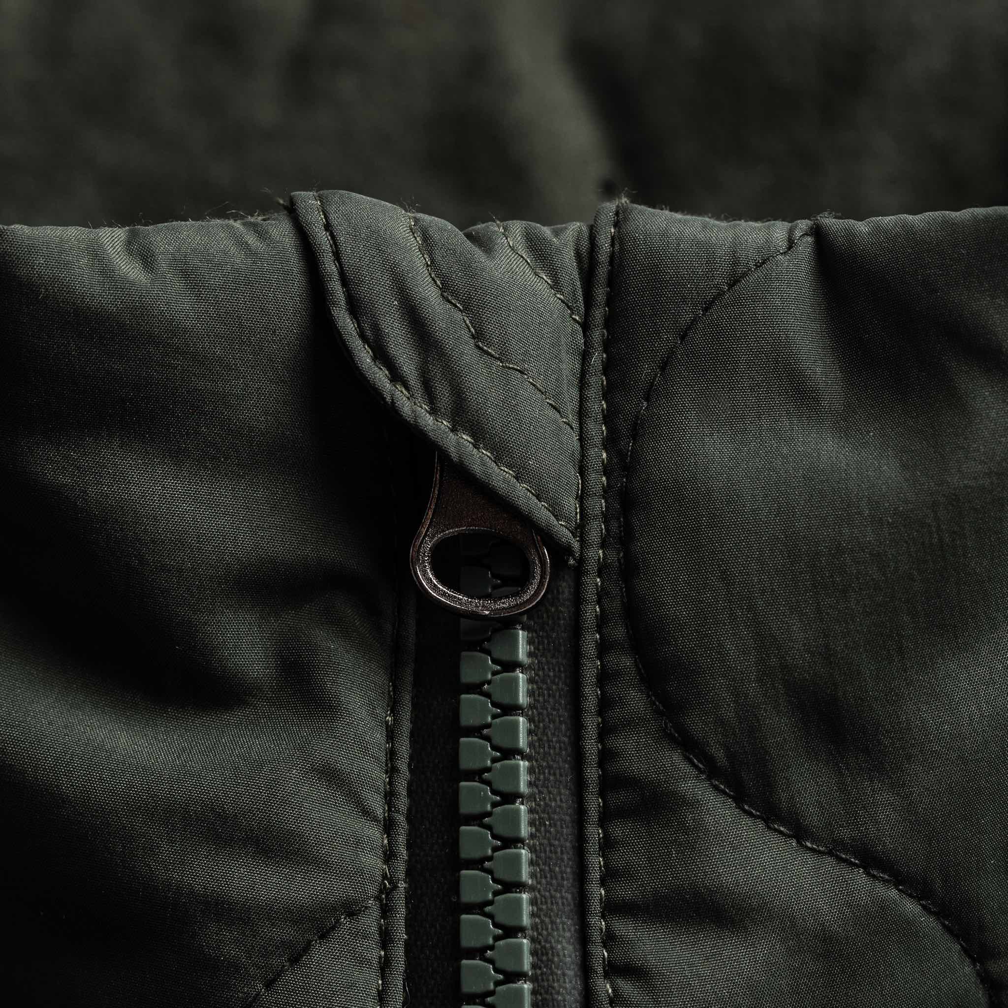 The Vertical Jacket in Olive - Image 11