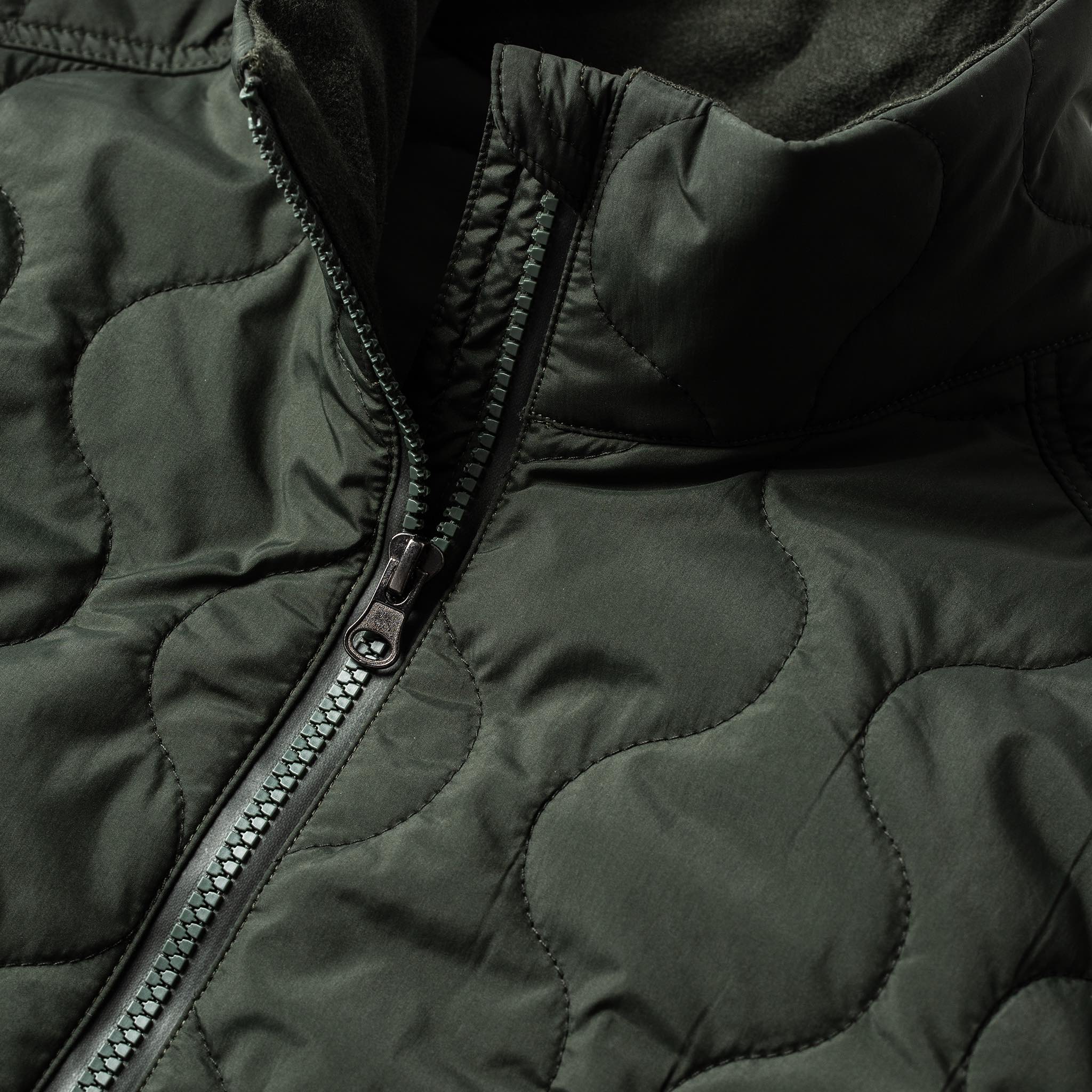 The Vertical Jacket in Olive - Image 6