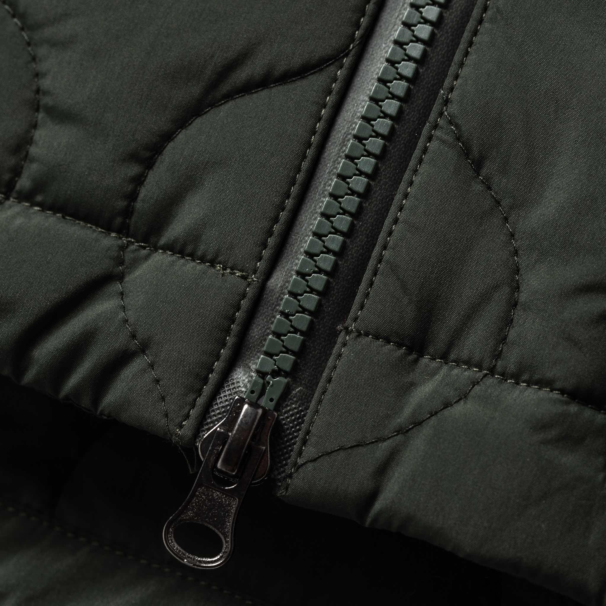 The Vertical Jacket in Olive - Image 8