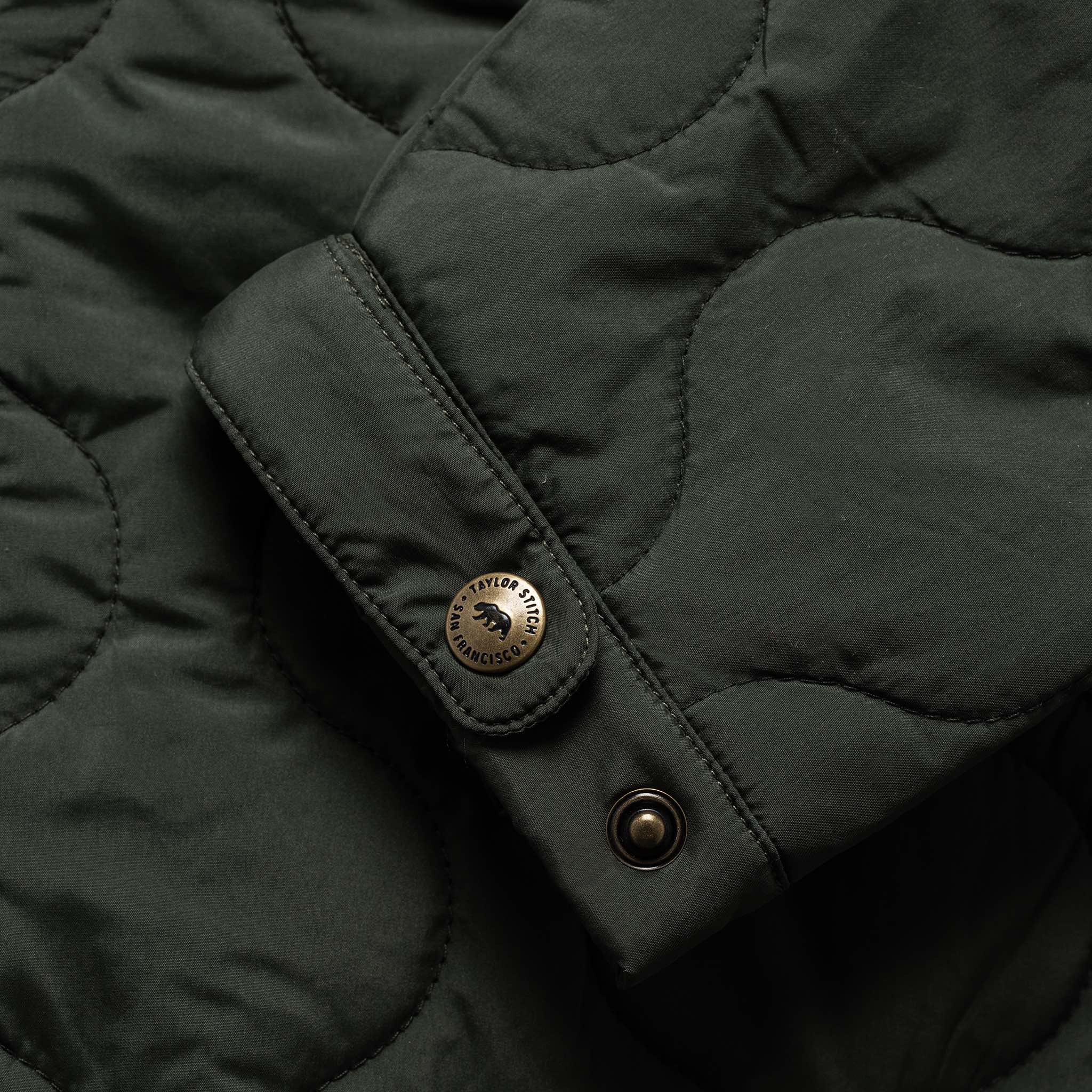 The Vertical Jacket in Olive - Image 9