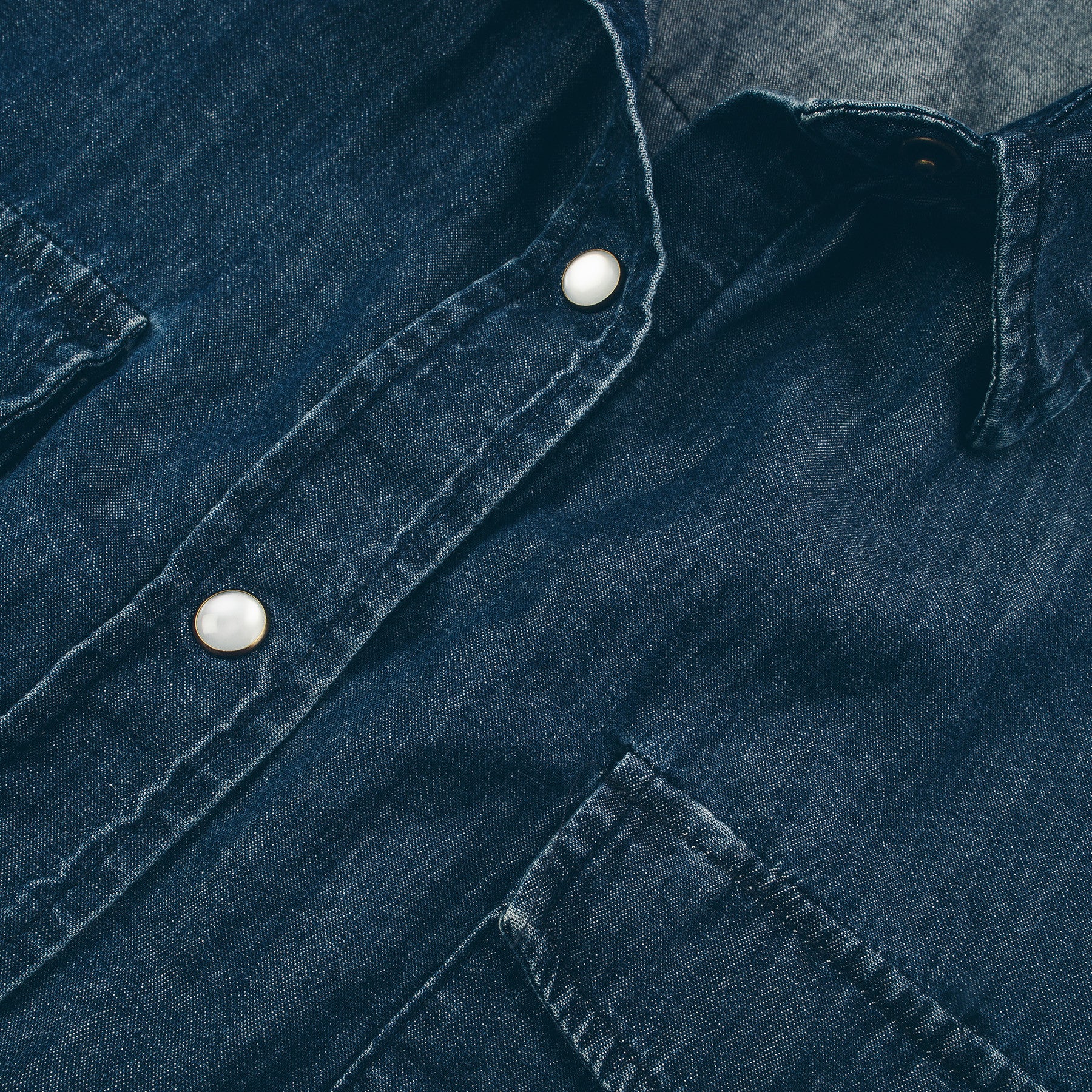 The Hutton Shirt in Indigo - Image 3