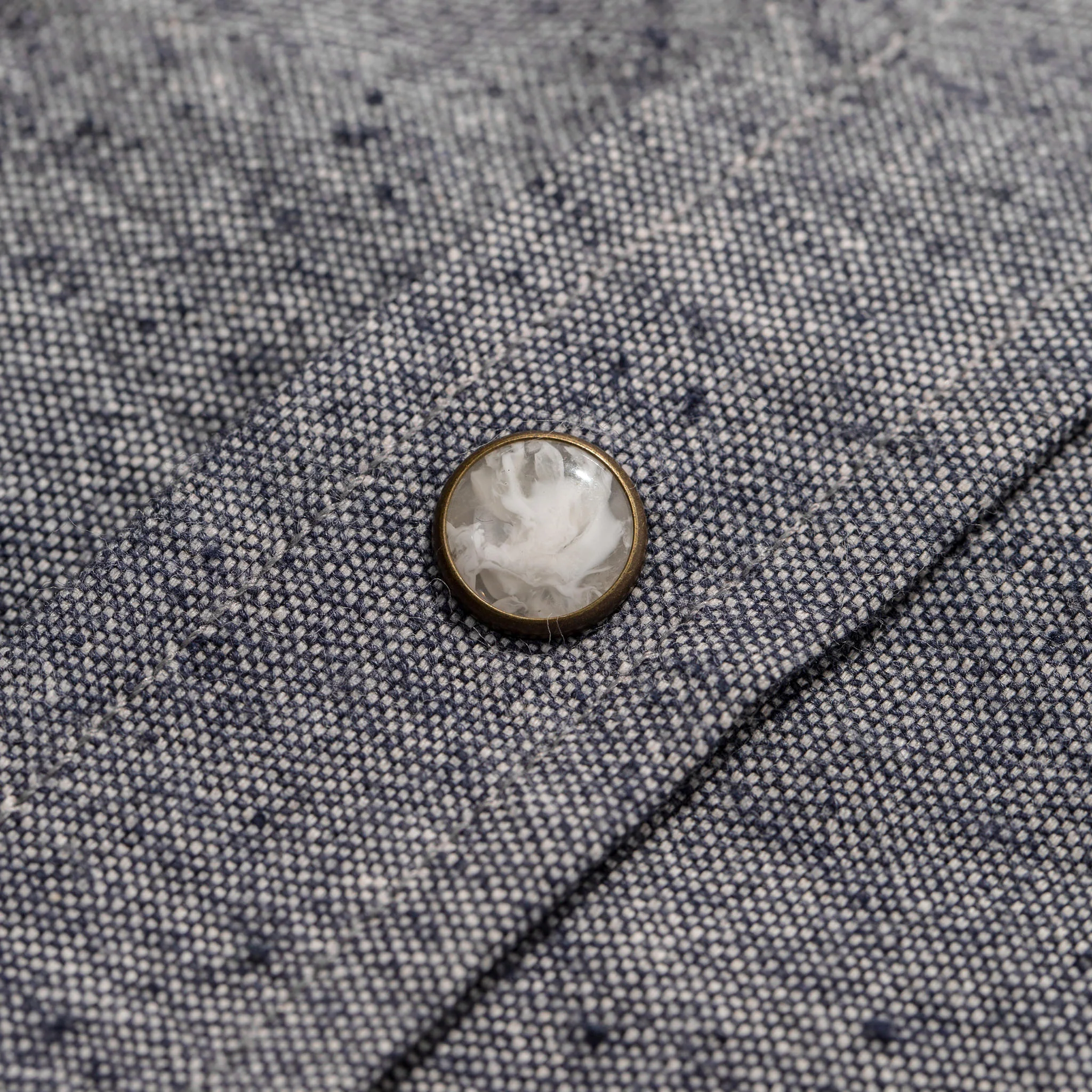 The Western Shirt in Upcycled Chambray - Image 9