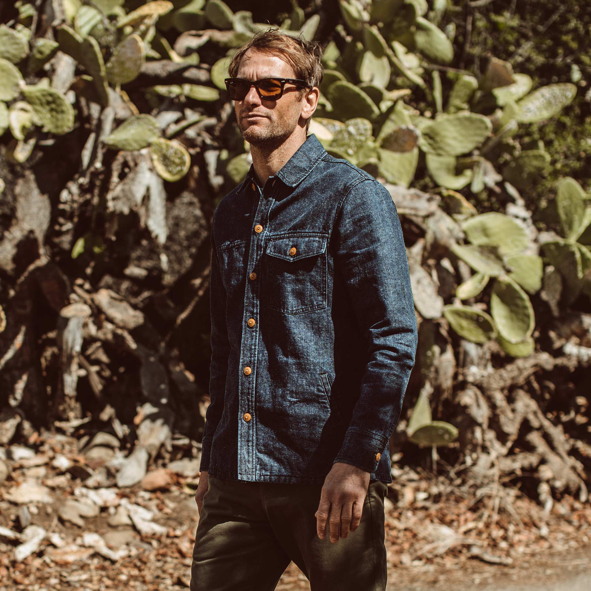 The Westport in Indigo Hemp Denim - Image 2