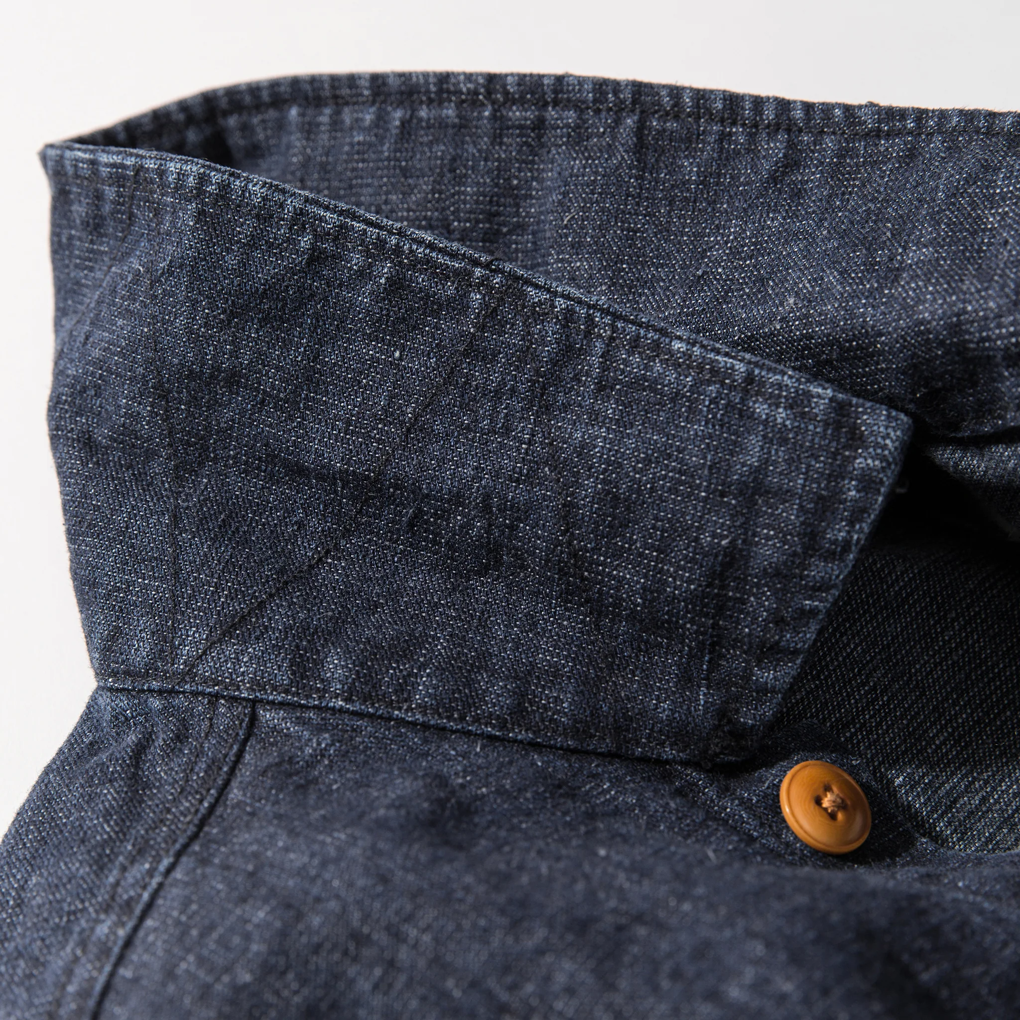 The Westport in Indigo Hemp Denim - Image 8